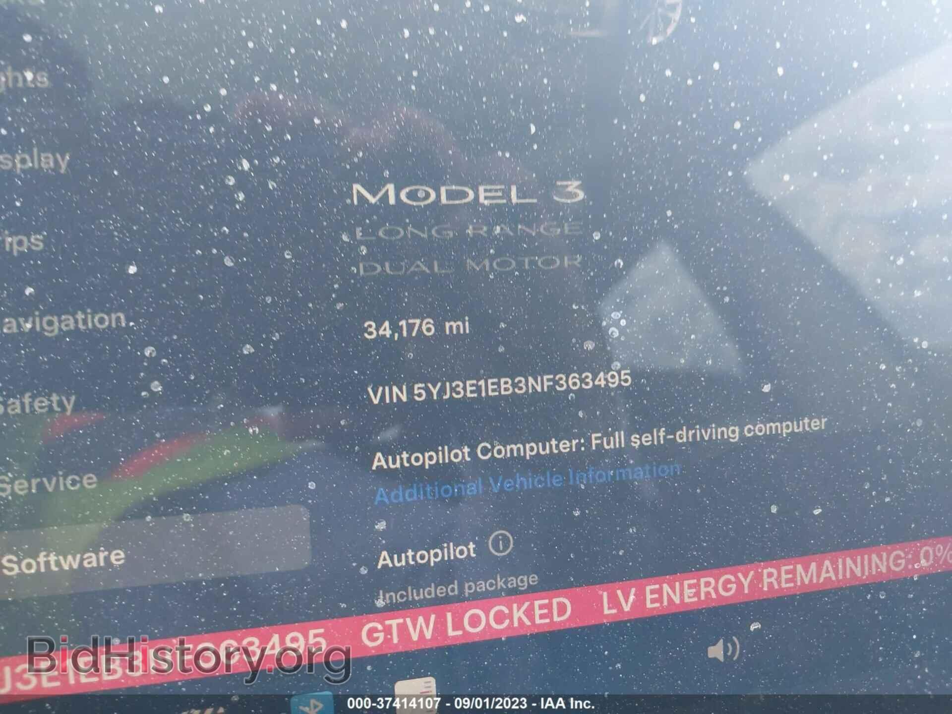 2022 TESLA MODEL 3 - VIN: 5YJ3E1EB3NF363495 - Photo 7