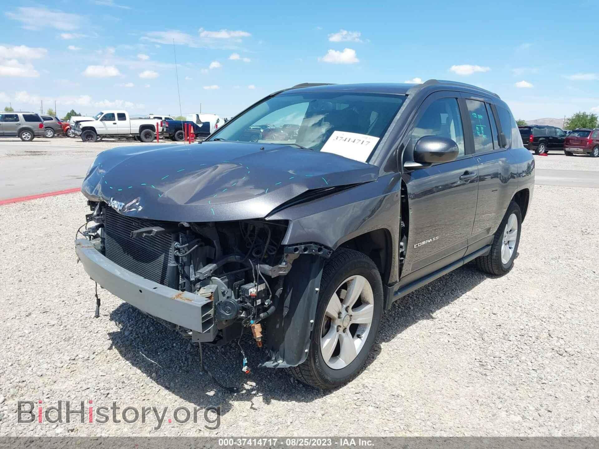 2015 JEEP COMPASS - VIN: 1C4NJDEB0FD177430 - Фото 2
