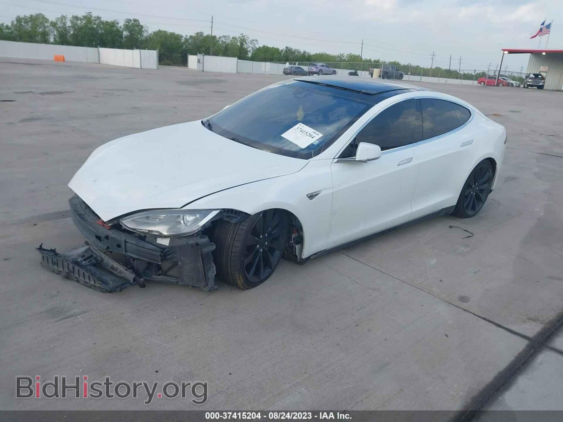 2015 TESLA MODEL S - VIN: 5YJSA1S22FF096752 - Photo 2