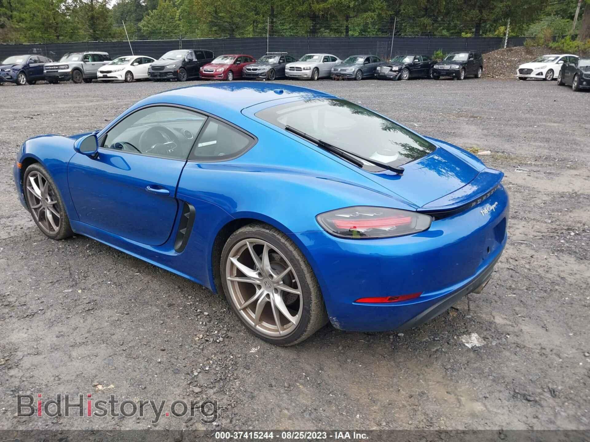 2018 PORSCHE 718 CAYMAN - VIN: WP0AA2A87JK262315 - Фото 3