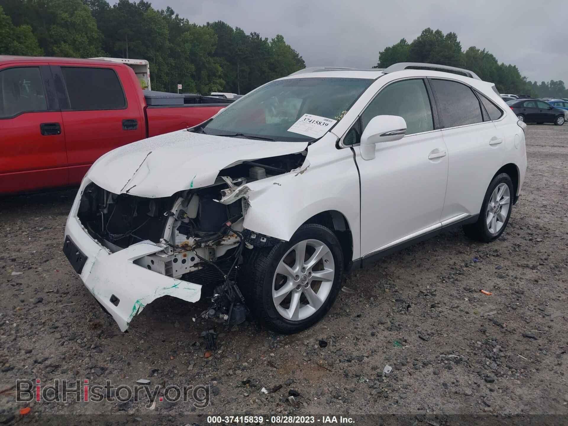 2010 LEXUS RX 350 - VIN: 2T2BK1BA7AC027892 - Фото 2