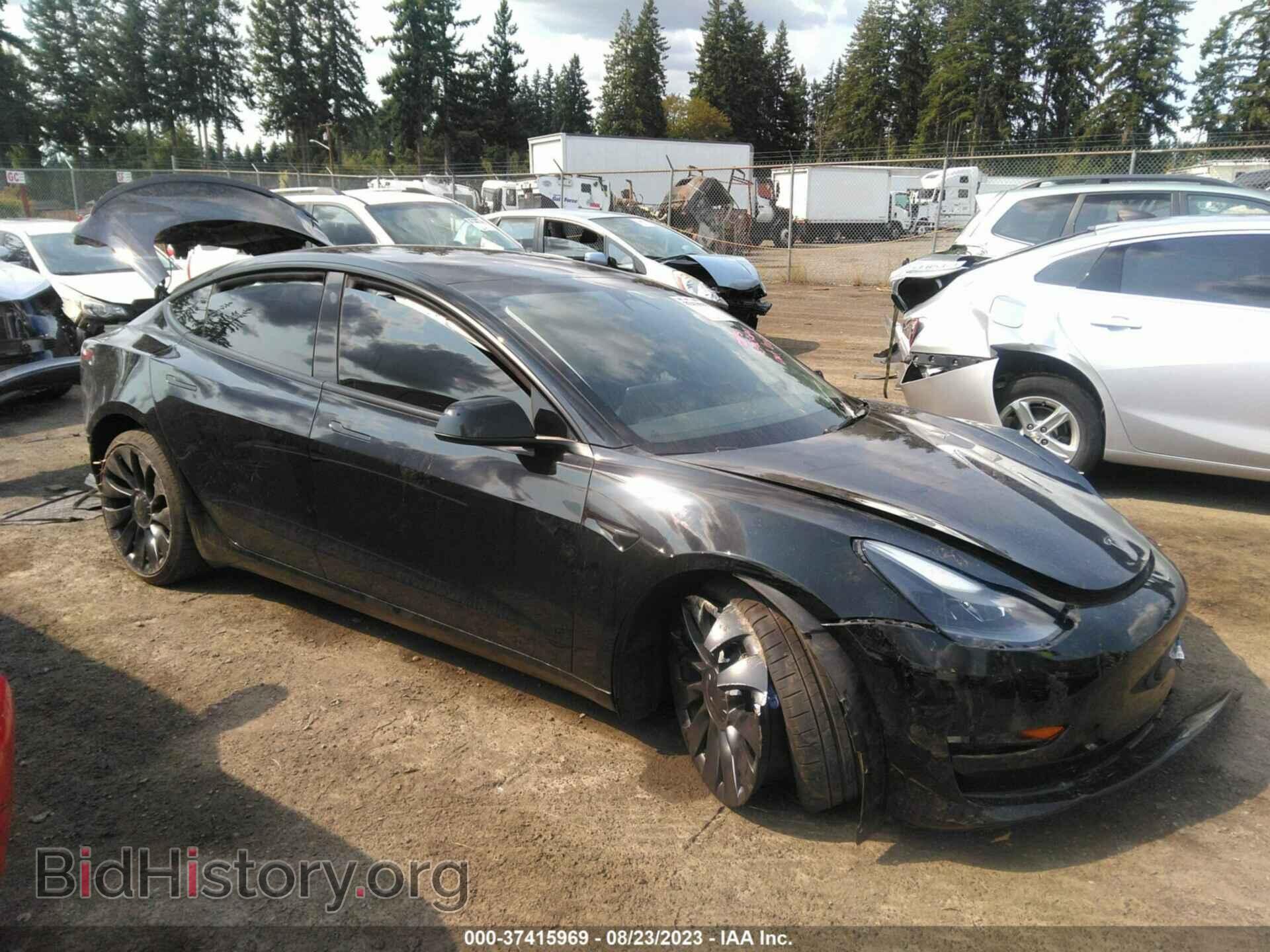 Photo 5YJ3E1EC2PF408485 - TESLA MODEL 3 2023