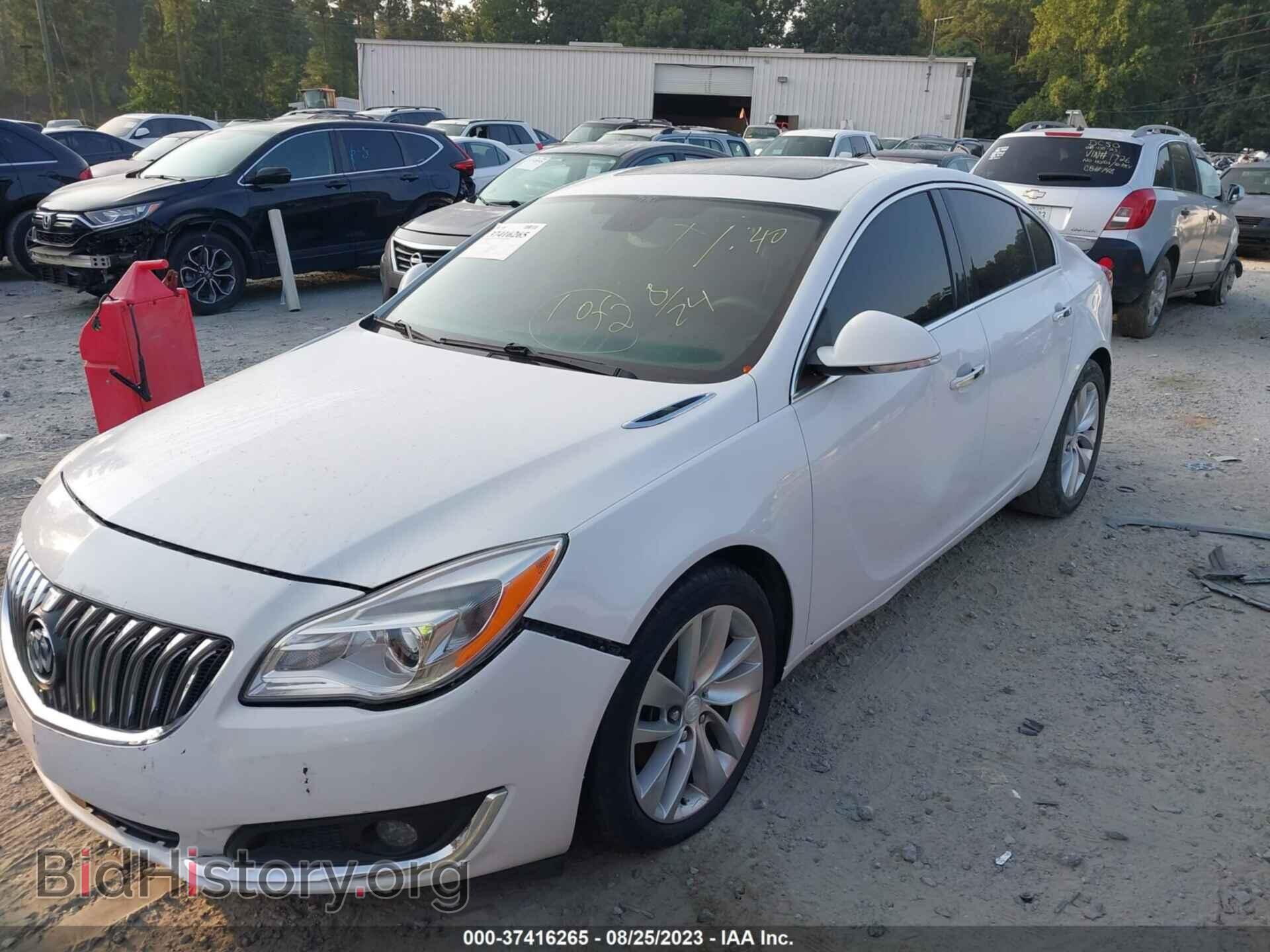 2014 BUICK REGAL - VIN: 2G4GN5EX1E9280135 - Фото 2