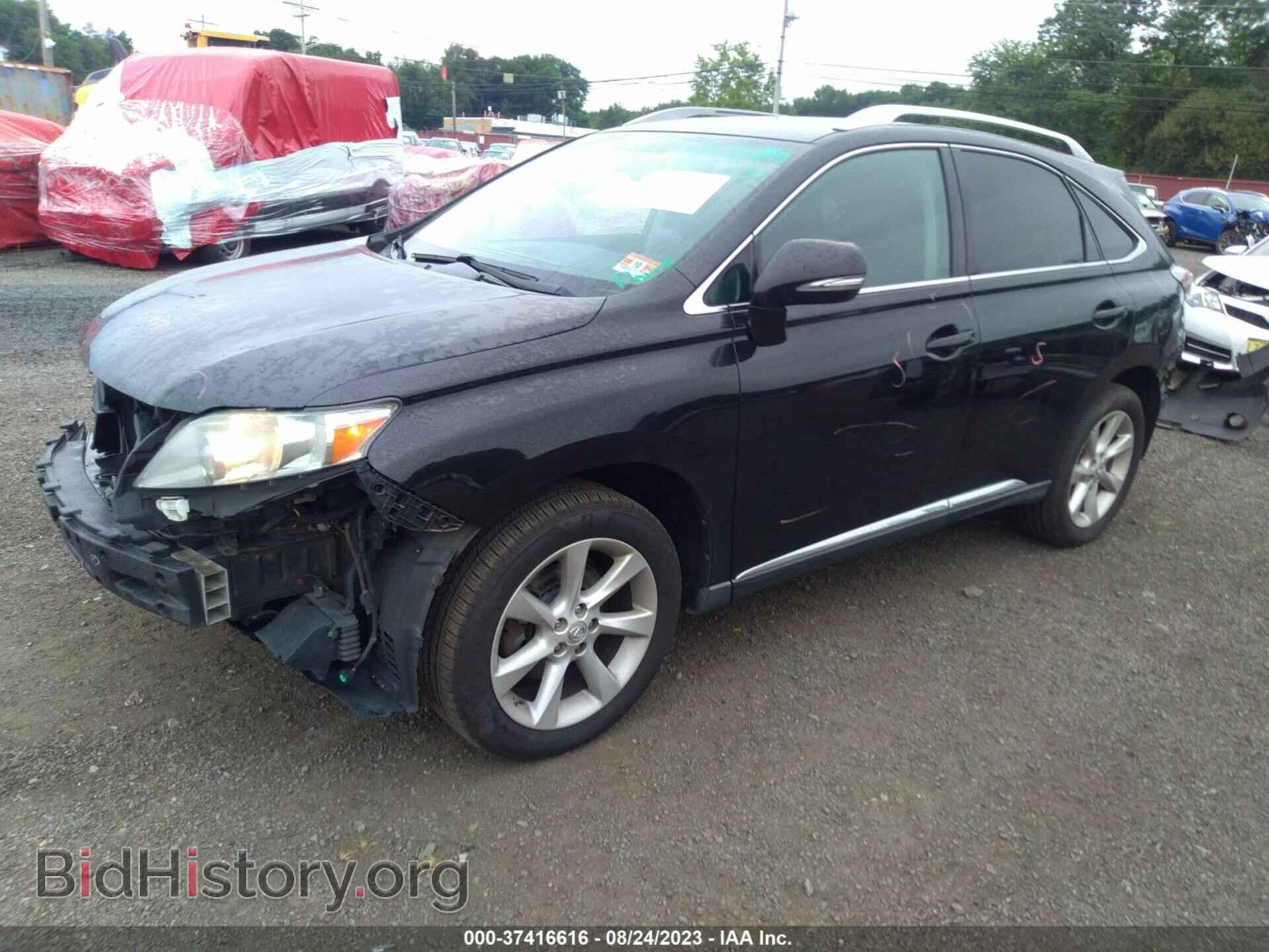 2011 LEXUS RX 350 - VIN: 2T2BK1BA5BC080799 - Фото 2