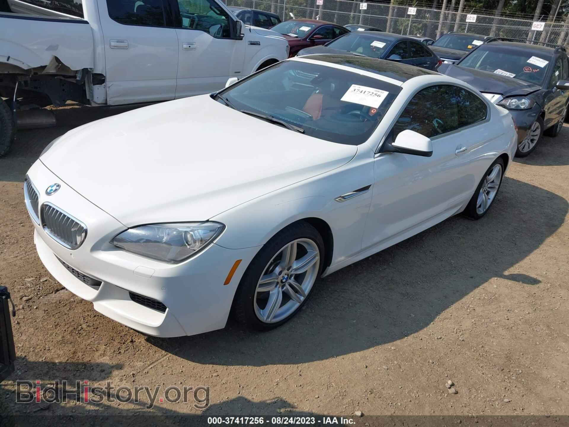 2012 BMW 6 SERIES - VIN: WBALX3C55CDV77487 - Фото 2