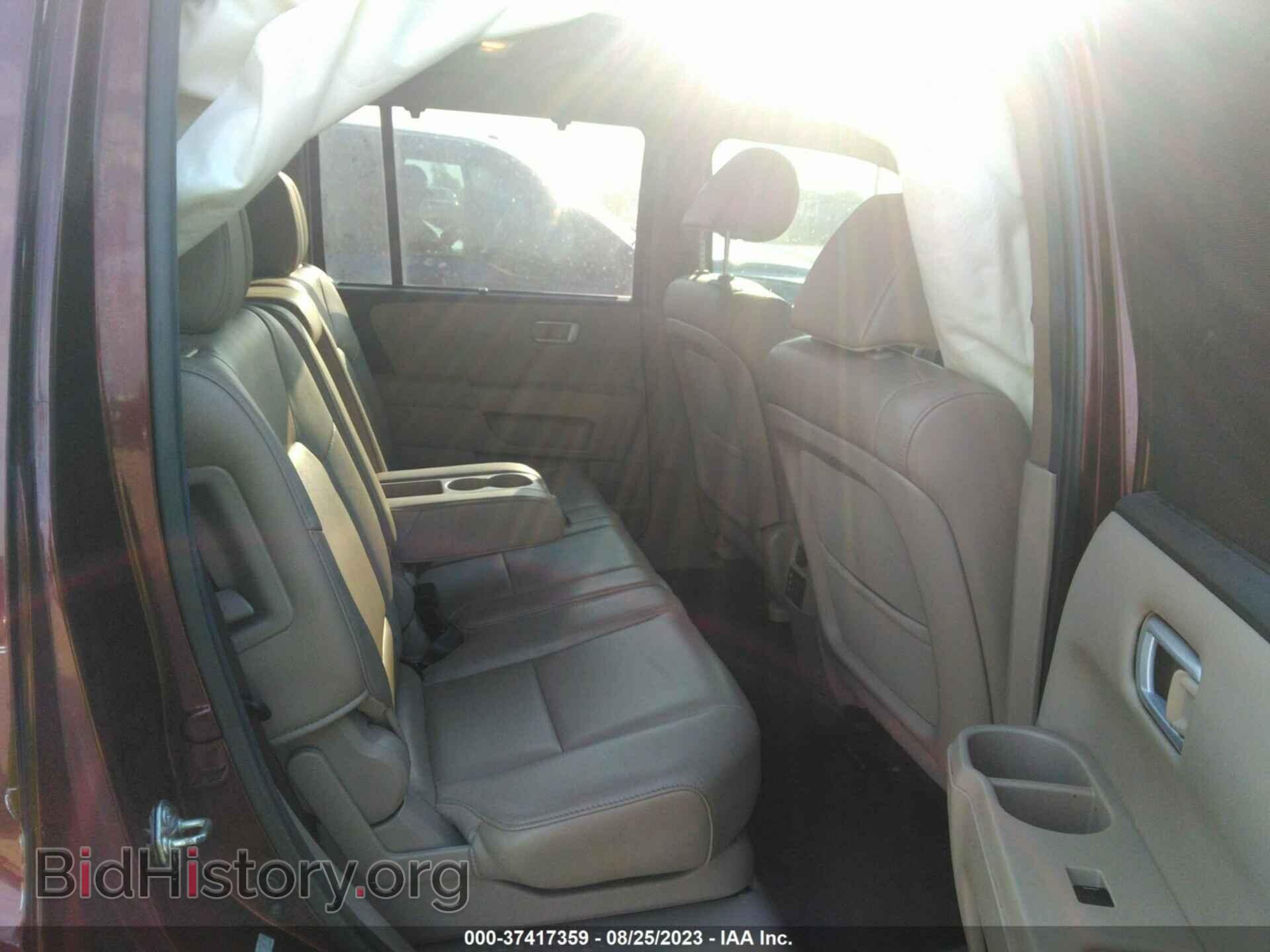 2012 HONDA PILOT - VIN: 5FNYF3H99CB037009 - Photo 8