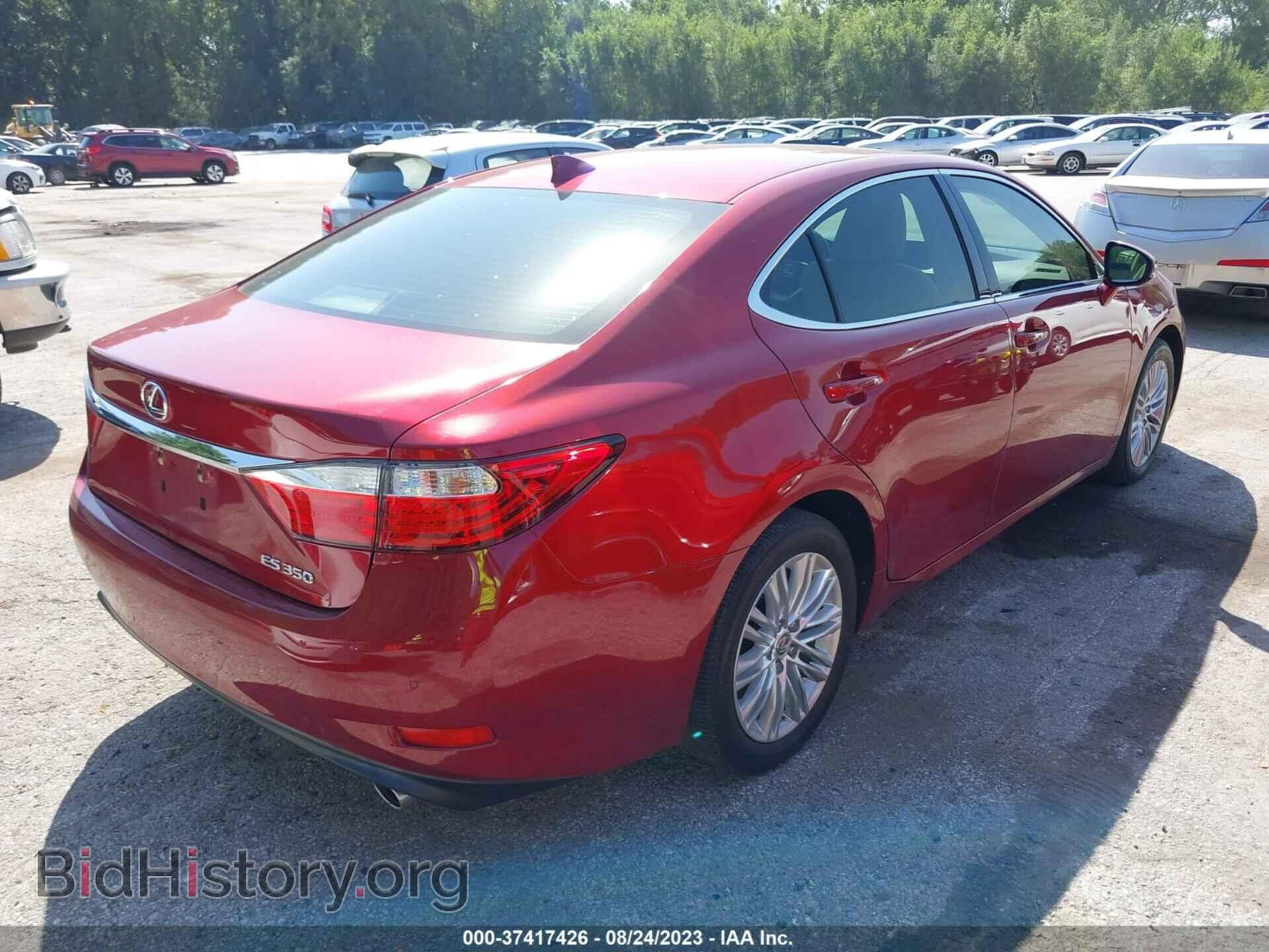 2015 LEXUS ES 350 - VIN: JTHBK1GG1F2201459 - Фото 4