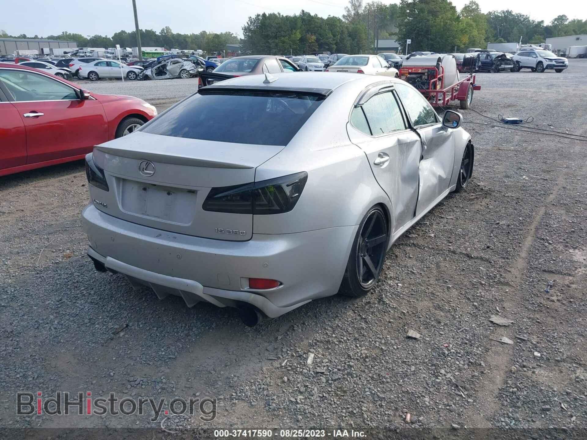 2008 LEXUS IS 350 - VIN: JTHBE262585020496 - Фото 4