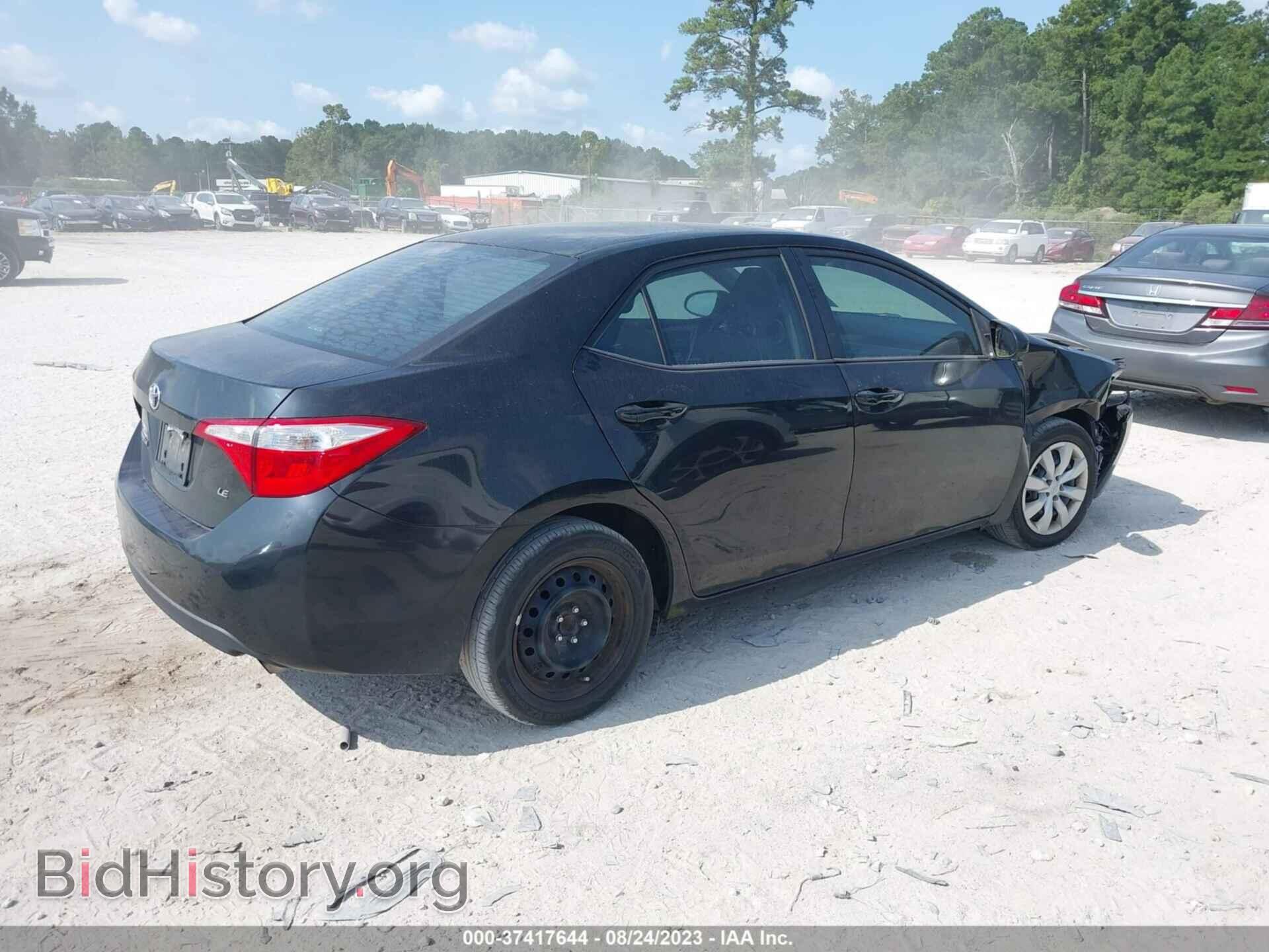 2015 TOYOTA COROLLA - VIN: 2T1BURHE7FC411444 - Фото 4