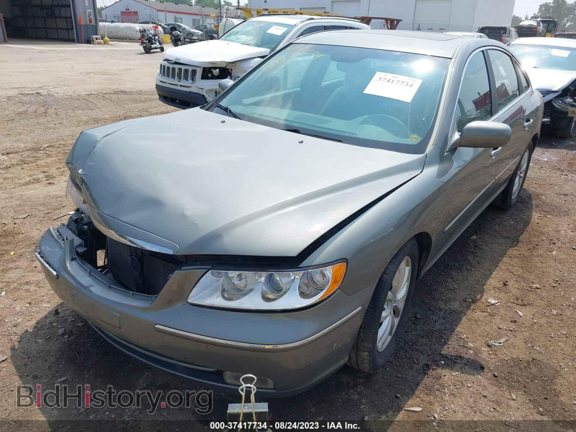 2007 HYUNDAI AZERA - VIN: KMHFC46FX7A150802 - Фото 2