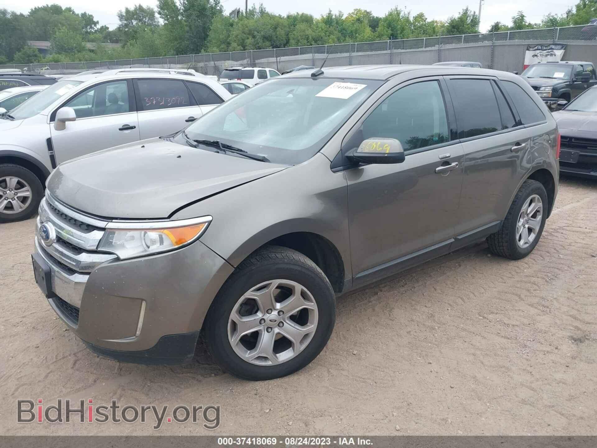 2014 FORD EDGE - VIN: 2FMDK4JC1EBA71303 - Фото 2