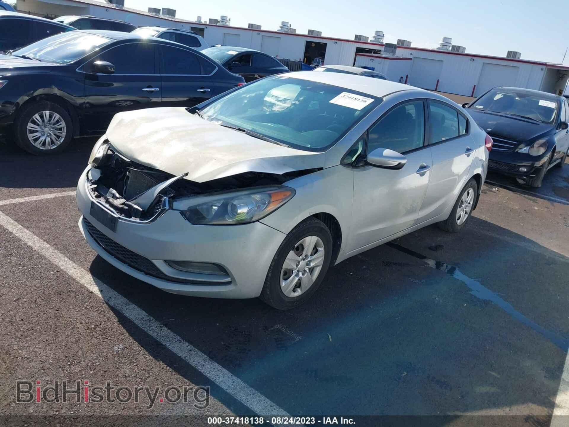 2014 KIA FORTE - VIN: KNAFK4A65E5223057 - Фото 2