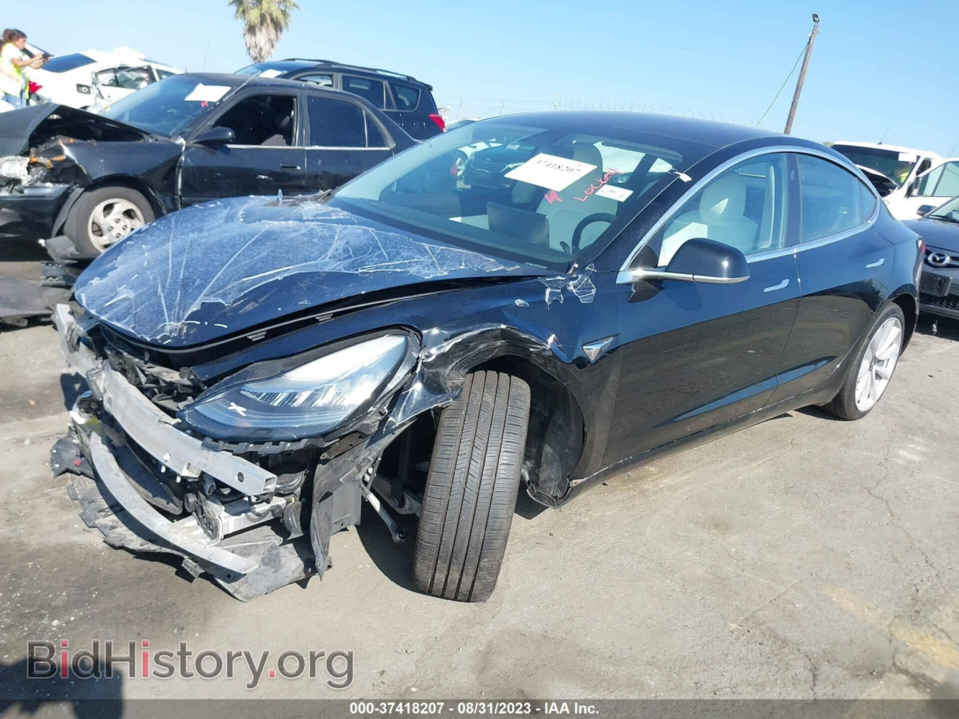 2019 TESLA MODEL 3 - VIN: 5YJ3E1EA0KF323796 - Фото 2