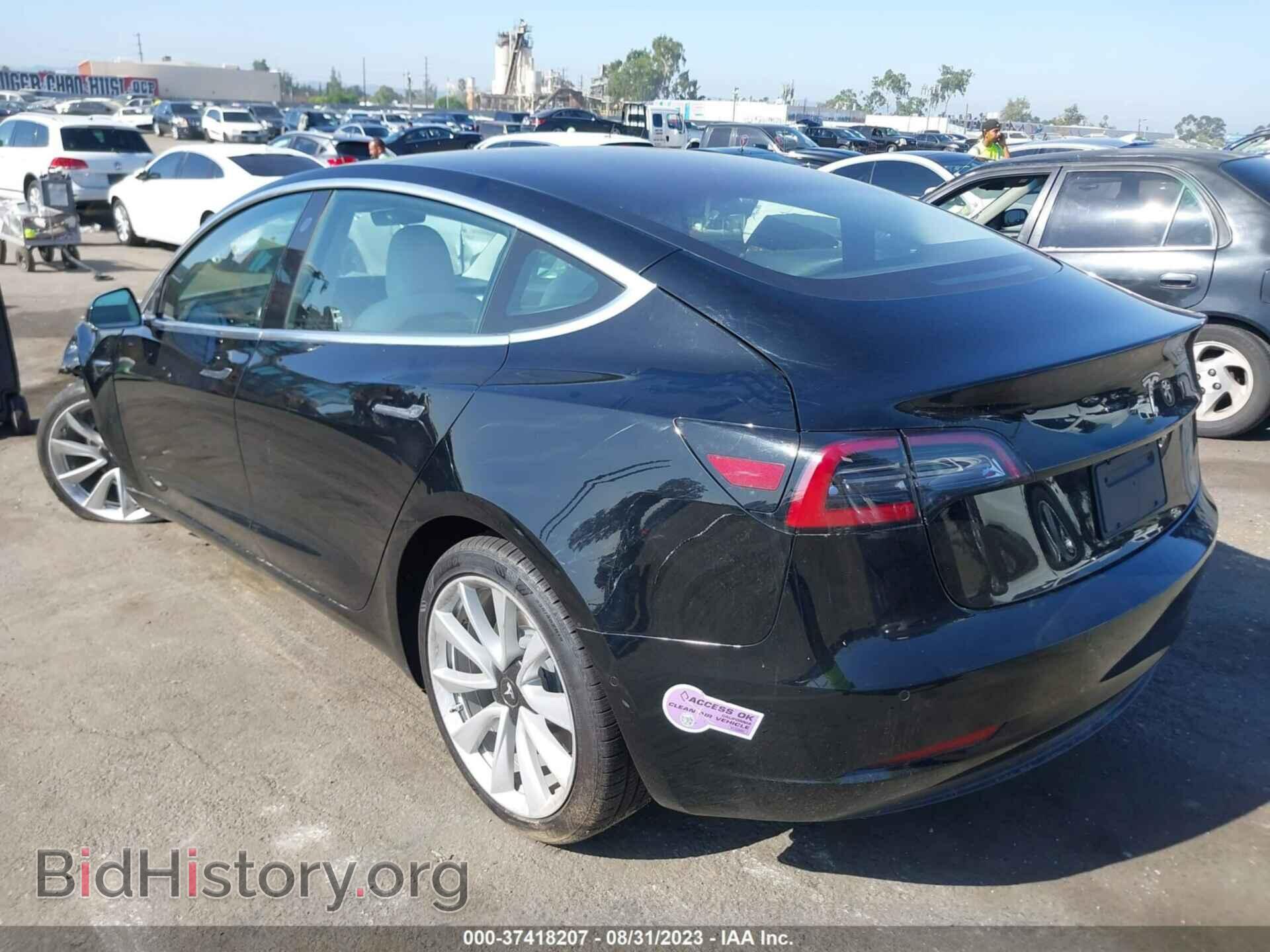 2019 TESLA MODEL 3 - VIN: 5YJ3E1EA0KF323796 - Фото 3