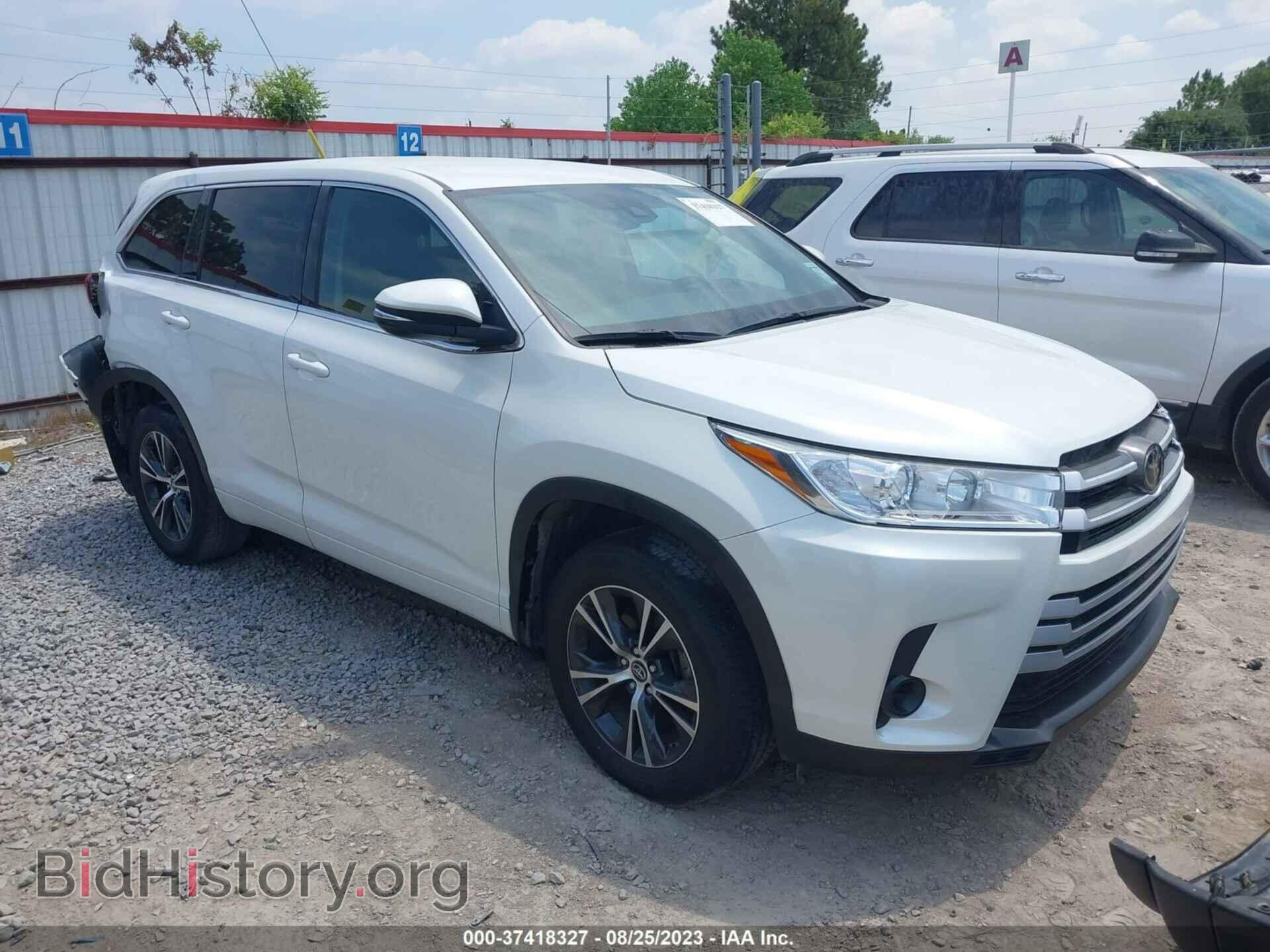Photo 5TDZZRFHXJS270320 - TOYOTA HIGHLANDER 2018