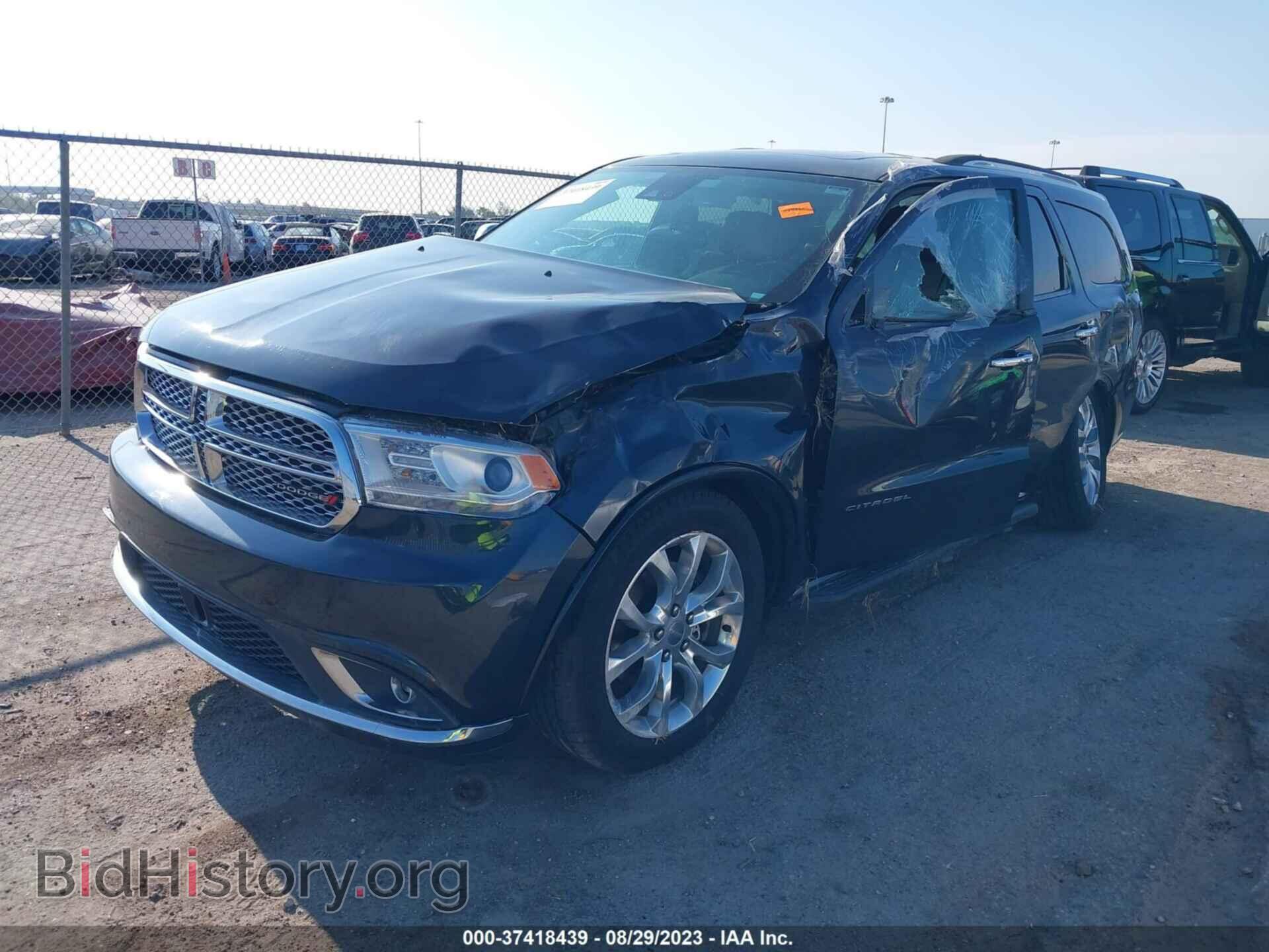 2016 DODGE DURANGO - VIN: 1C4RDHEGXGC424343 - Фото 2