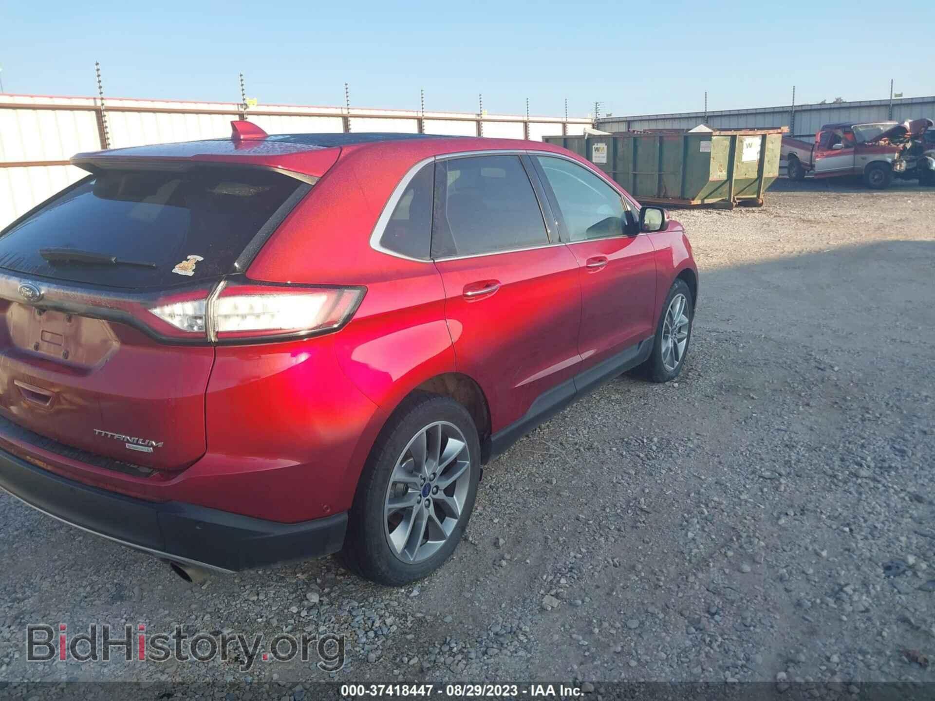 2015 FORD EDGE - VIN: 2FMPK4K97FBB82598 - Photo 4