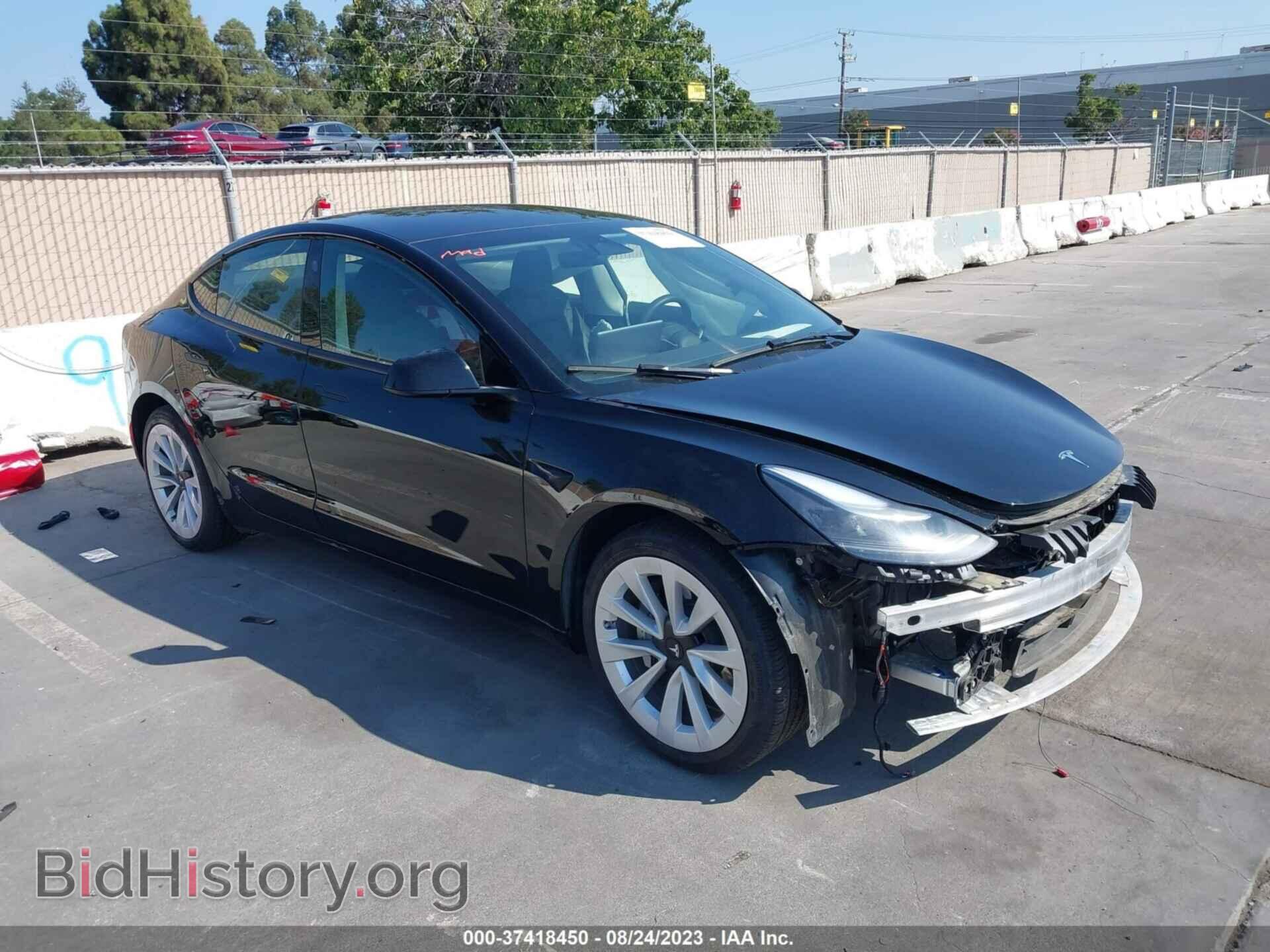Фотография 5YJ3E1EA7PF492589 - TESLA MODEL 3 2023