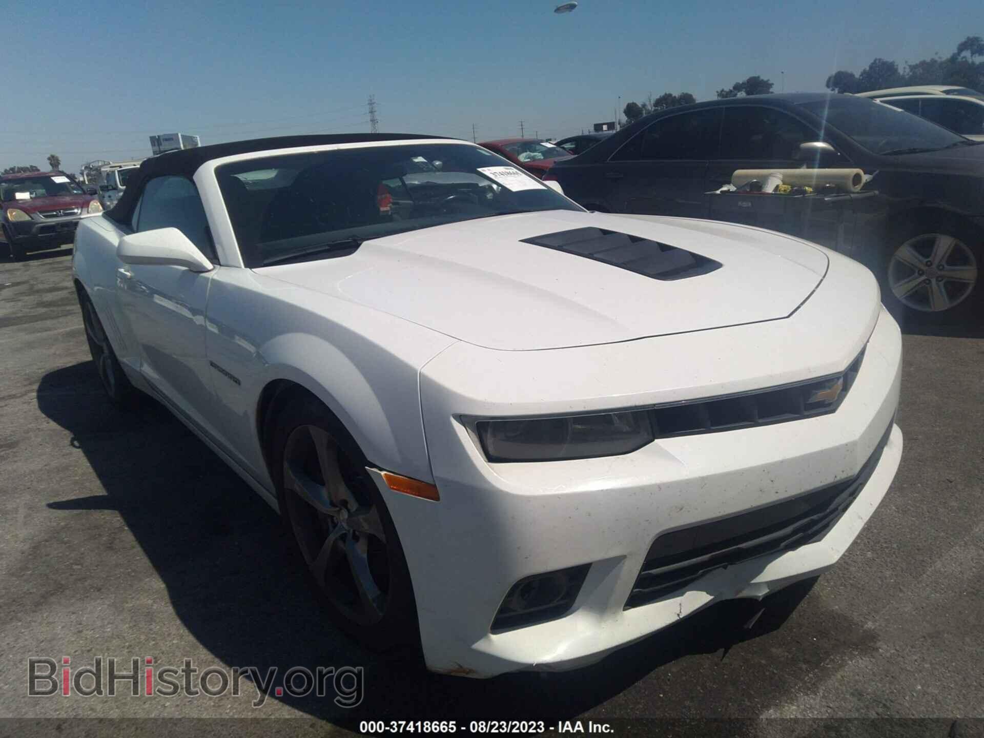 Photo 2G1FJ3DJ4E9204446 - CHEVROLET CAMARO 2014