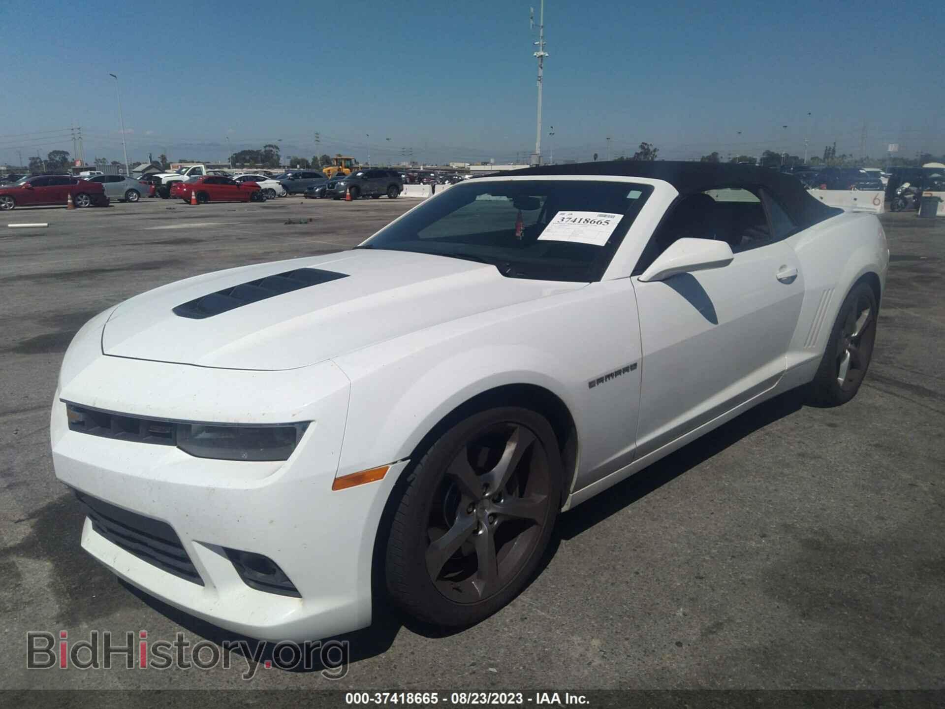 2014 CHEVROLET CAMARO - VIN: 2G1FJ3DJ4E9204446 - Фото 2