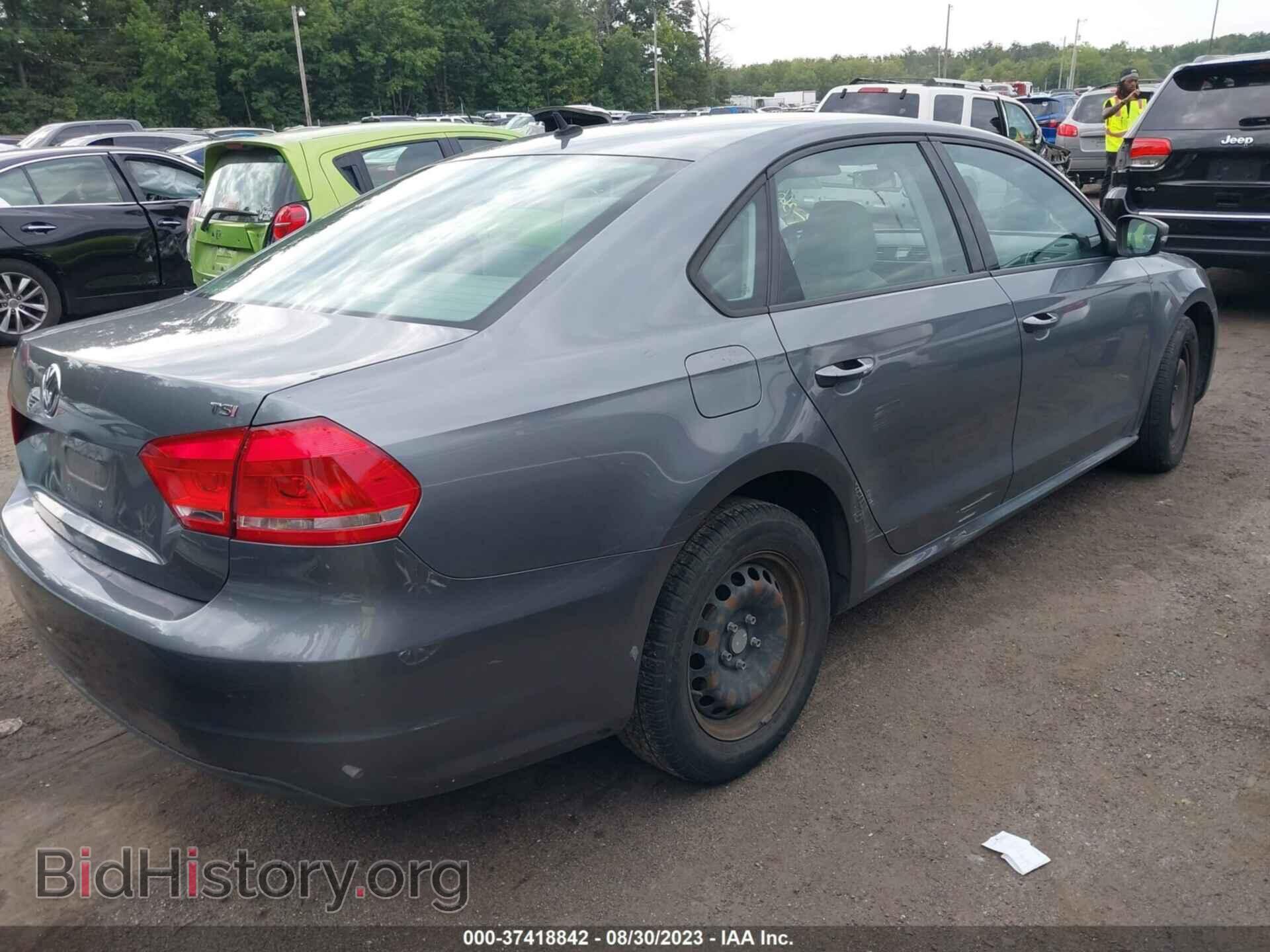 2014 VOLKSWAGEN PASSAT - VIN: 1VWAT7A30EC040949 - Фото 4