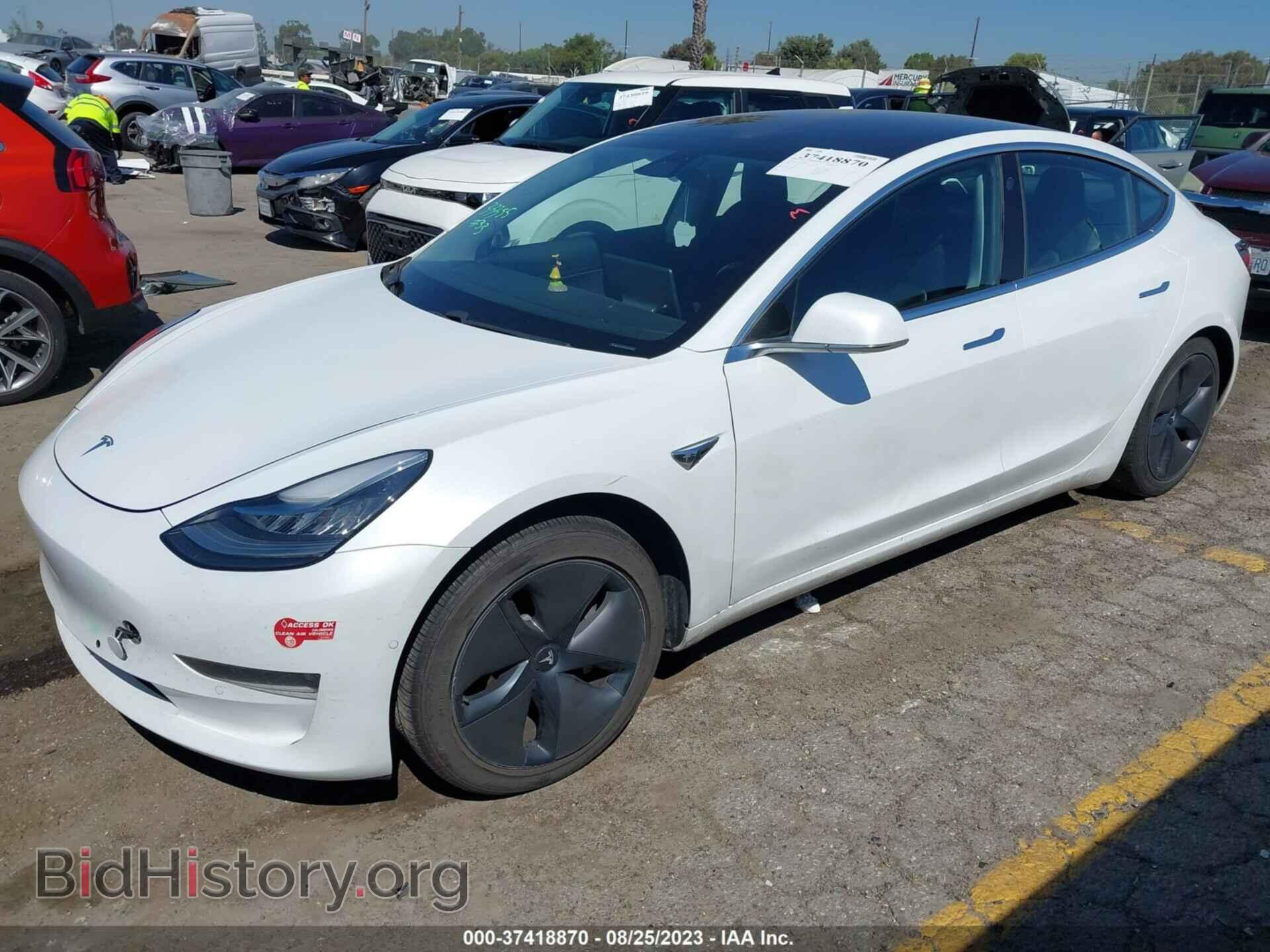 2018 TESLA MODEL 3 - VIN: 5YJ3E1EA9JF043695 - Фото 2