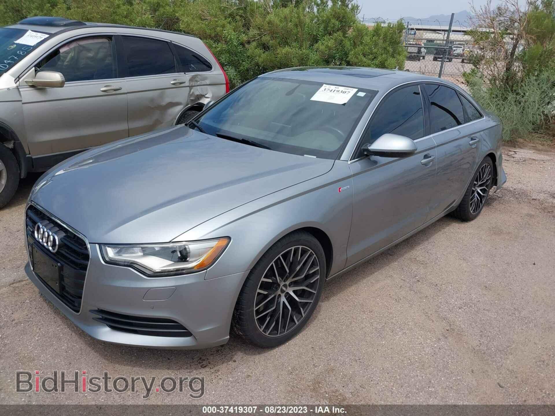 2012 AUDI A6 - VIN: WAUBGAFC9CN025415 - Фото 2