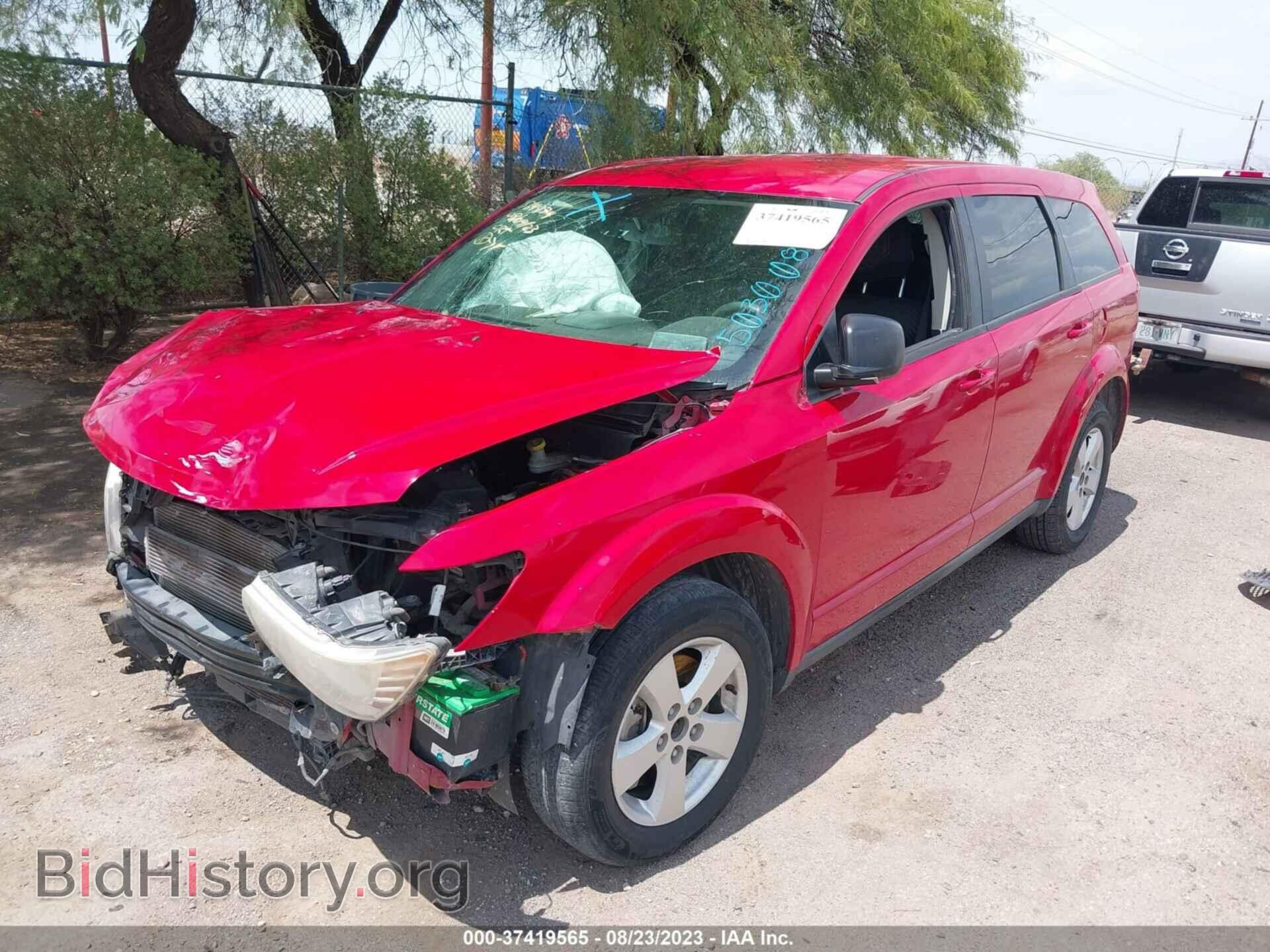 2013 DODGE JOURNEY - VIN: 3C4PDCAB2DT503008 - Фото 2