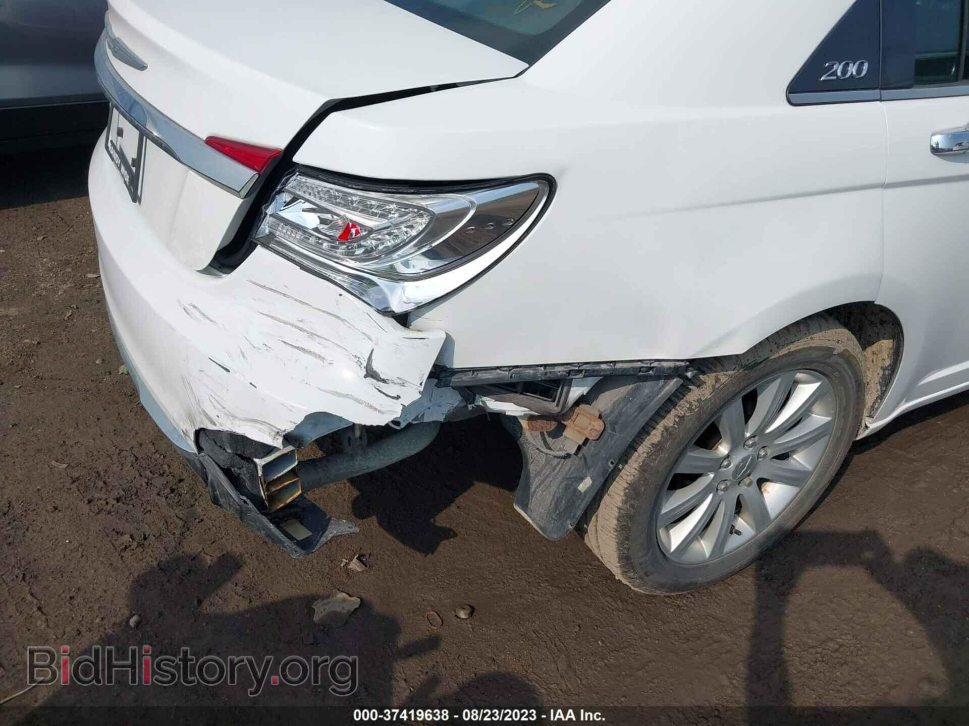 2013 CHRYSLER 200 - VIN: 1C3CCBCG6DN585785 - Фото 6