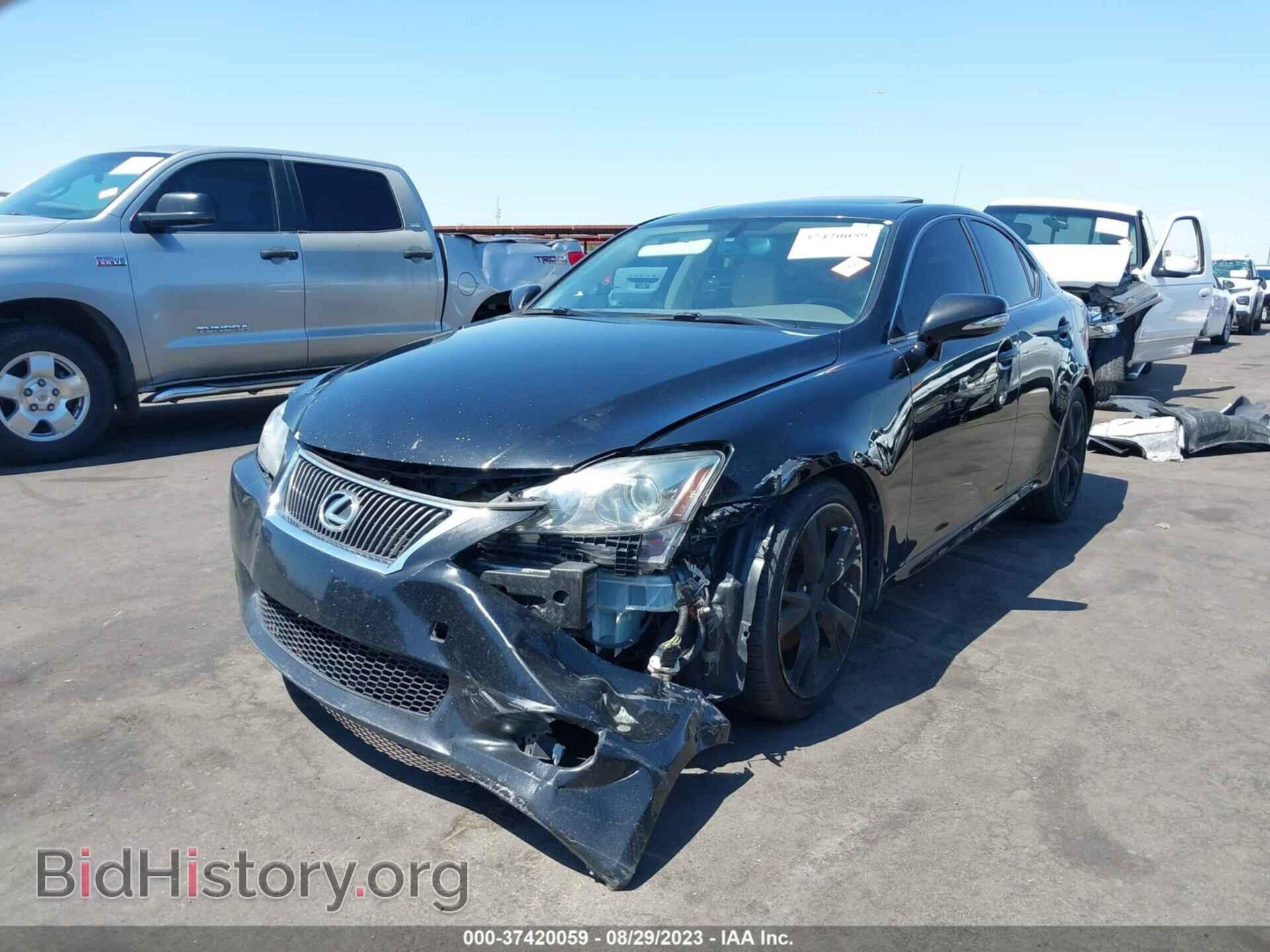 2009 LEXUS IS 250 - VIN: JTHBK262X95106476 - Фото 2