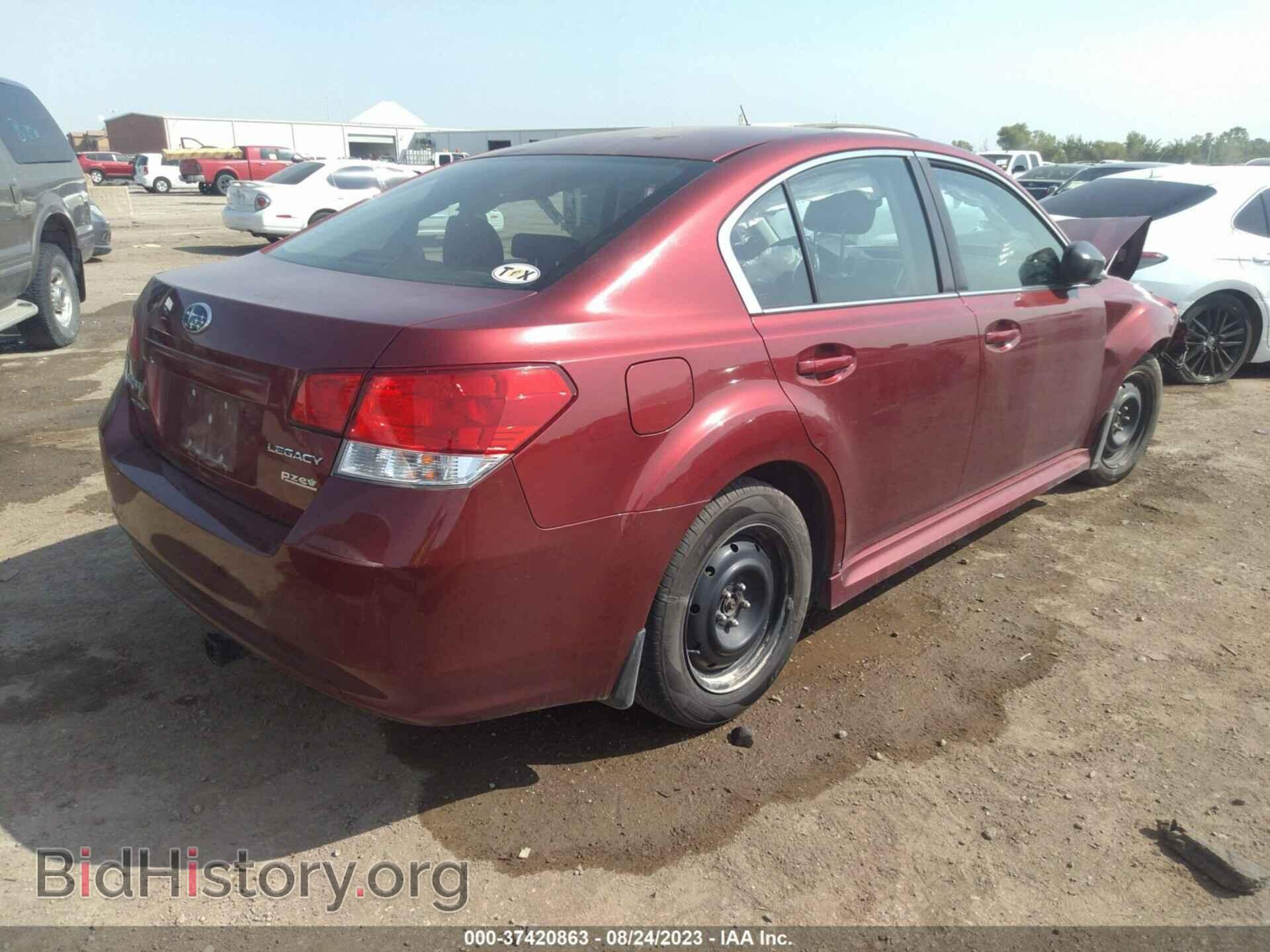 2014 SUBARU LEGACY - VIN: 4S3BMBA60E3038197 - Фото 4