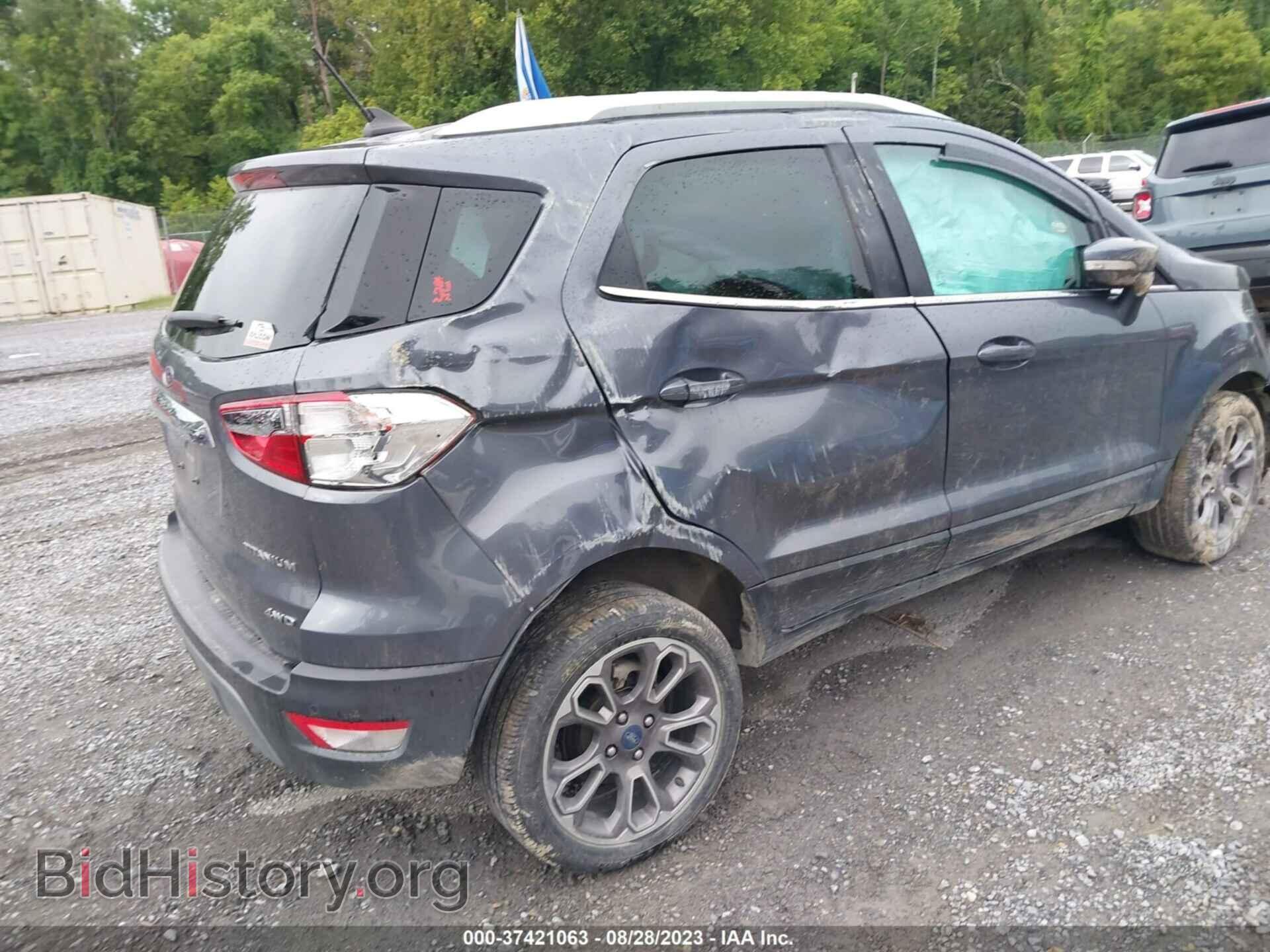 2019 FORD ECOSPORT - VIN: MAJ6S3KL3KC294370 - Фото 4