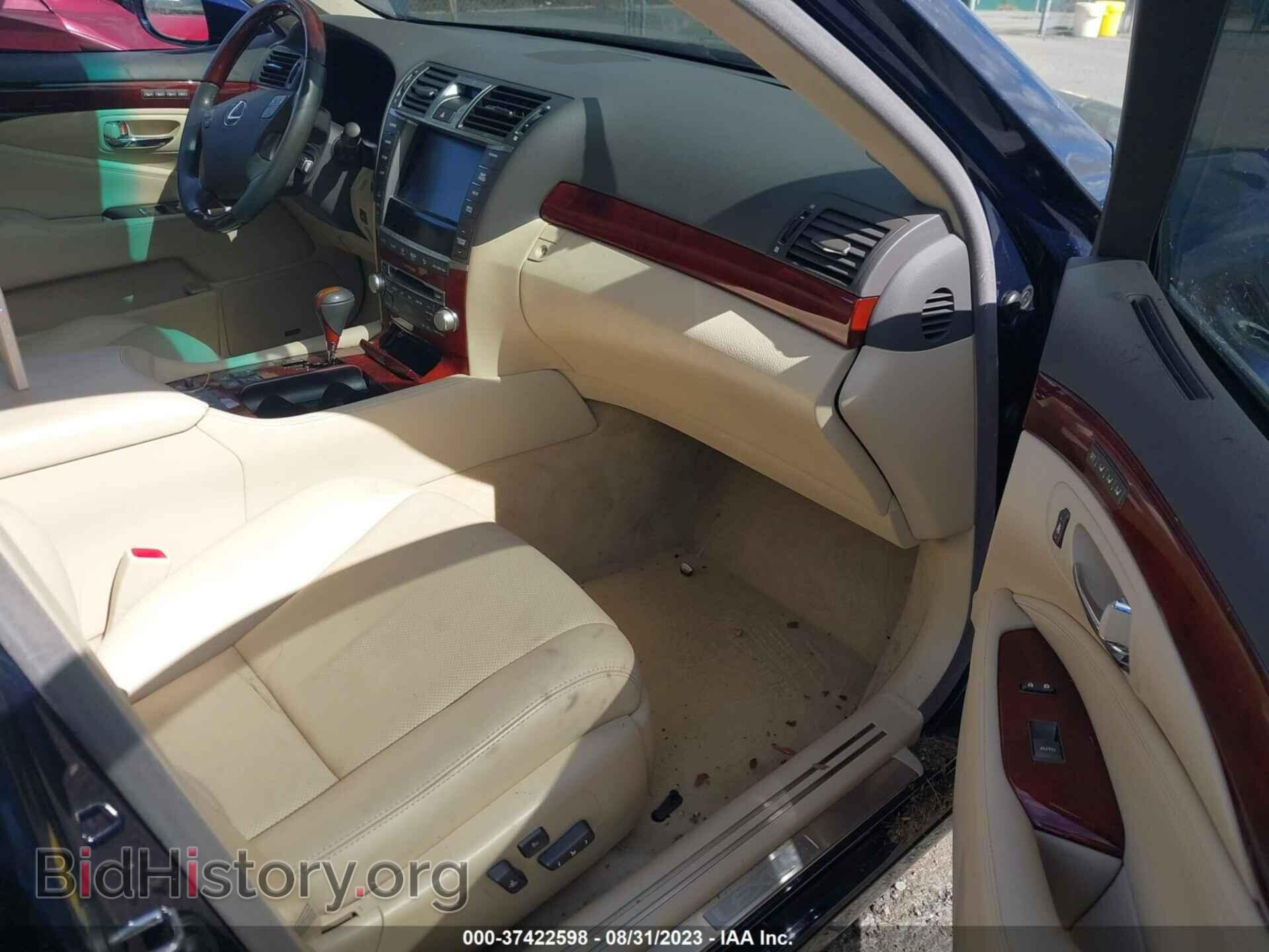 2010 LEXUS LS 460 - VIN: JTHDL1EF2A5002136 - Фото 5