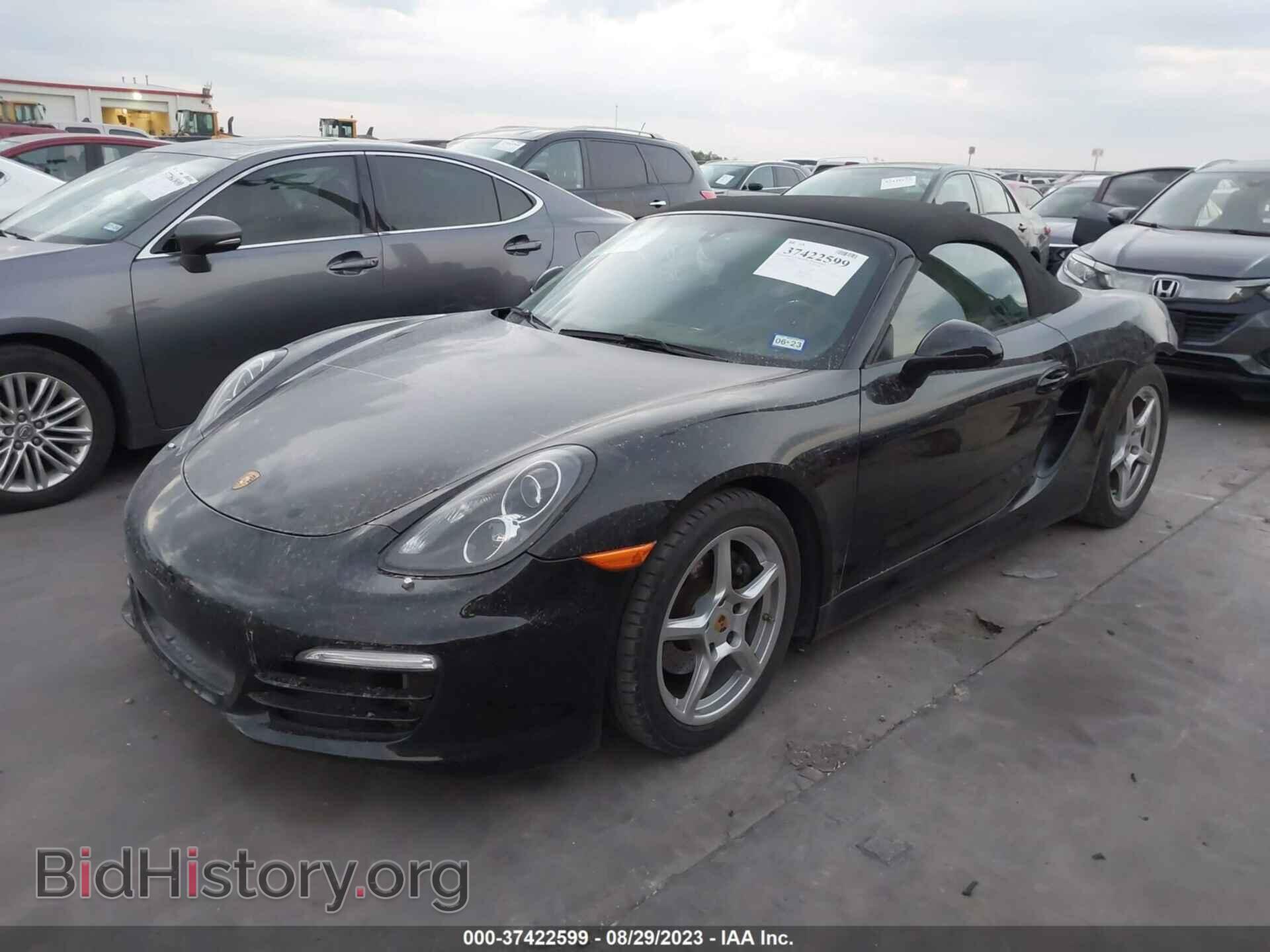 2014 PORSCHE BOXSTER - VIN: WP0CA2A88ES120781 - Фото 2