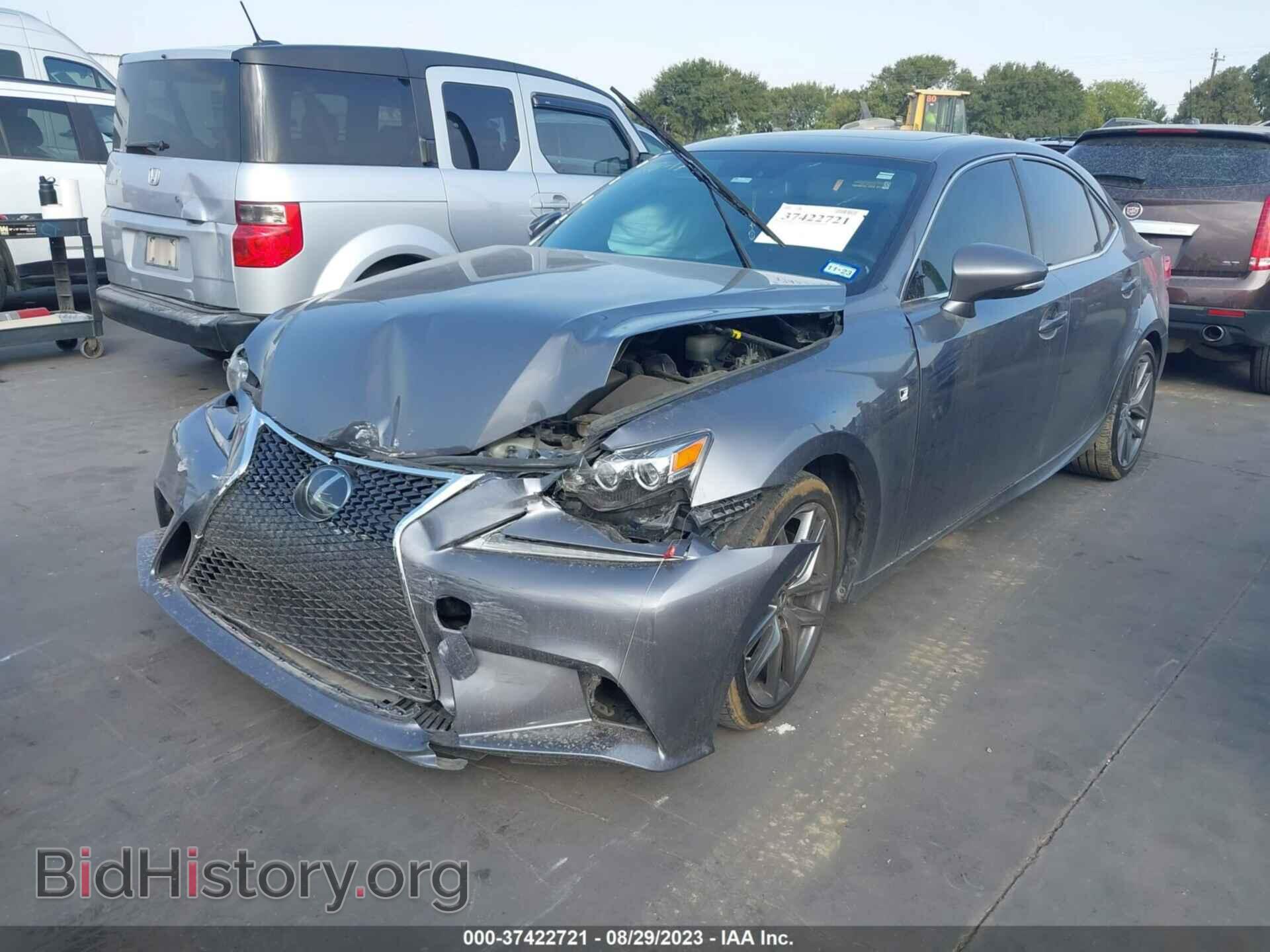 2014 LEXUS IS 350 - VIN: JTHBE1D23E5006668 - Фото 2