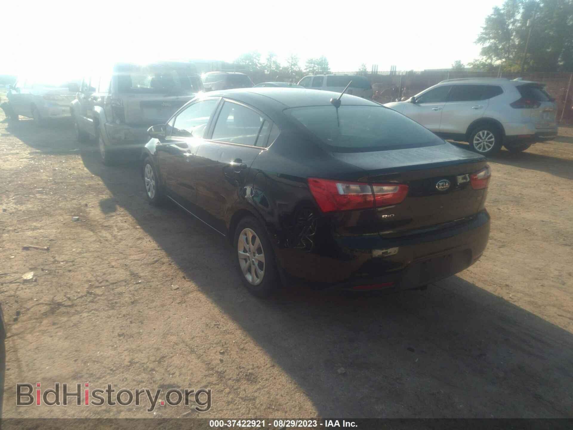 2014 KIA RIO - VIN: KNADM4A35E6410560 - Фото 3