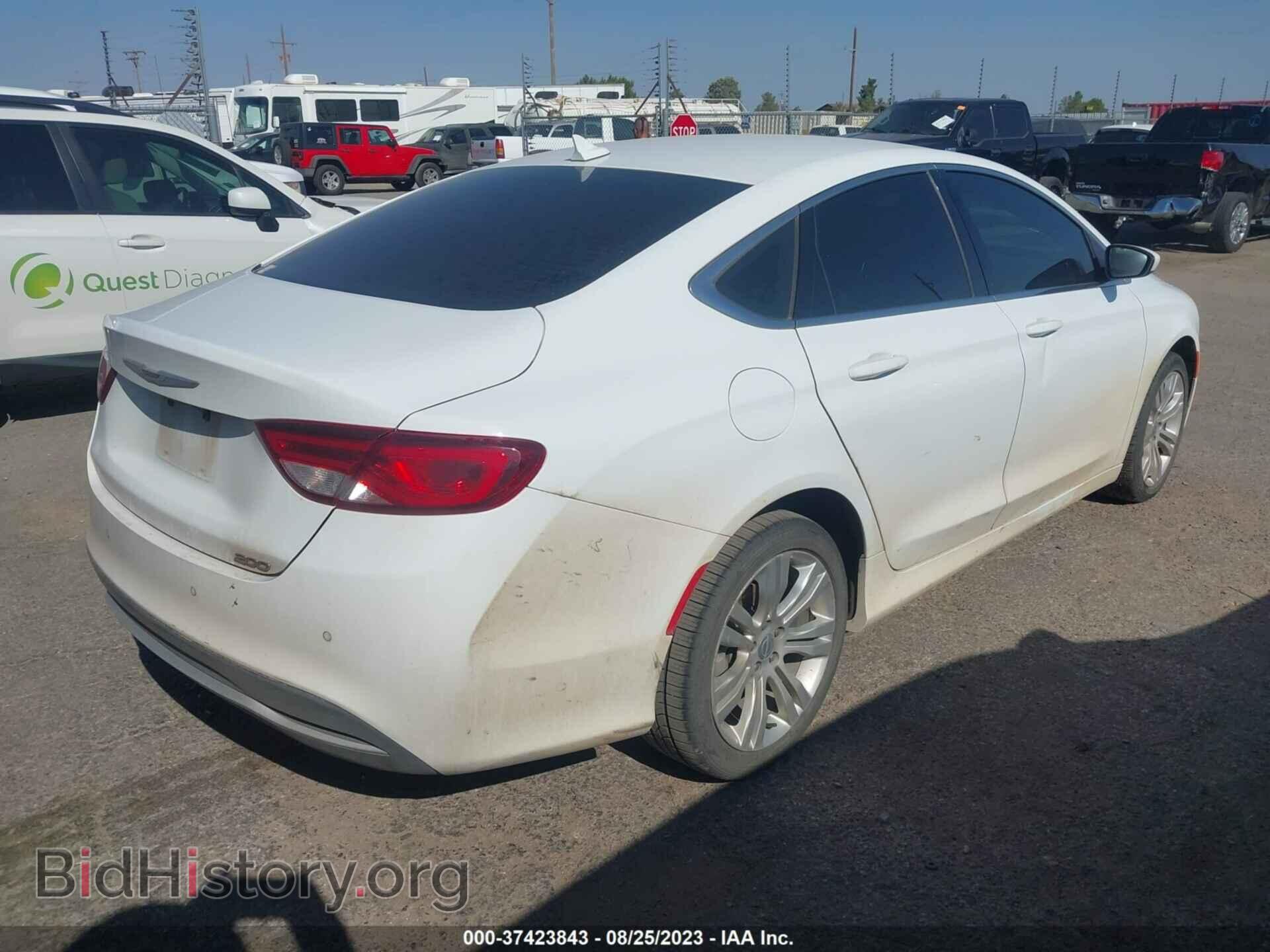 2015 CHRYSLER 200 - VIN: 1C3CCCAB7FN755829 - Photo 4