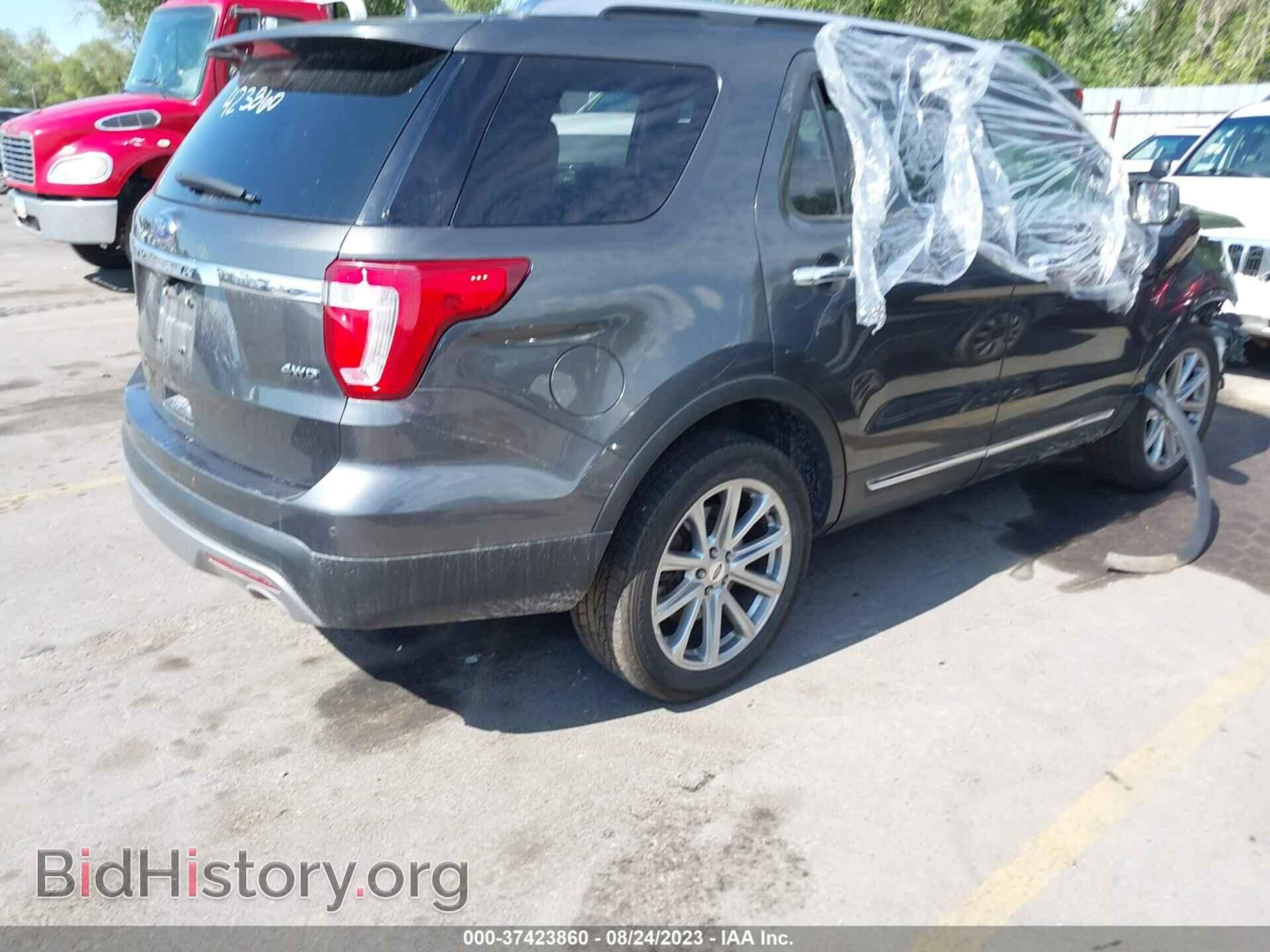 2017 FORD EXPLORER - VIN: 1FM5K8F84HGC06402 - Фото 4