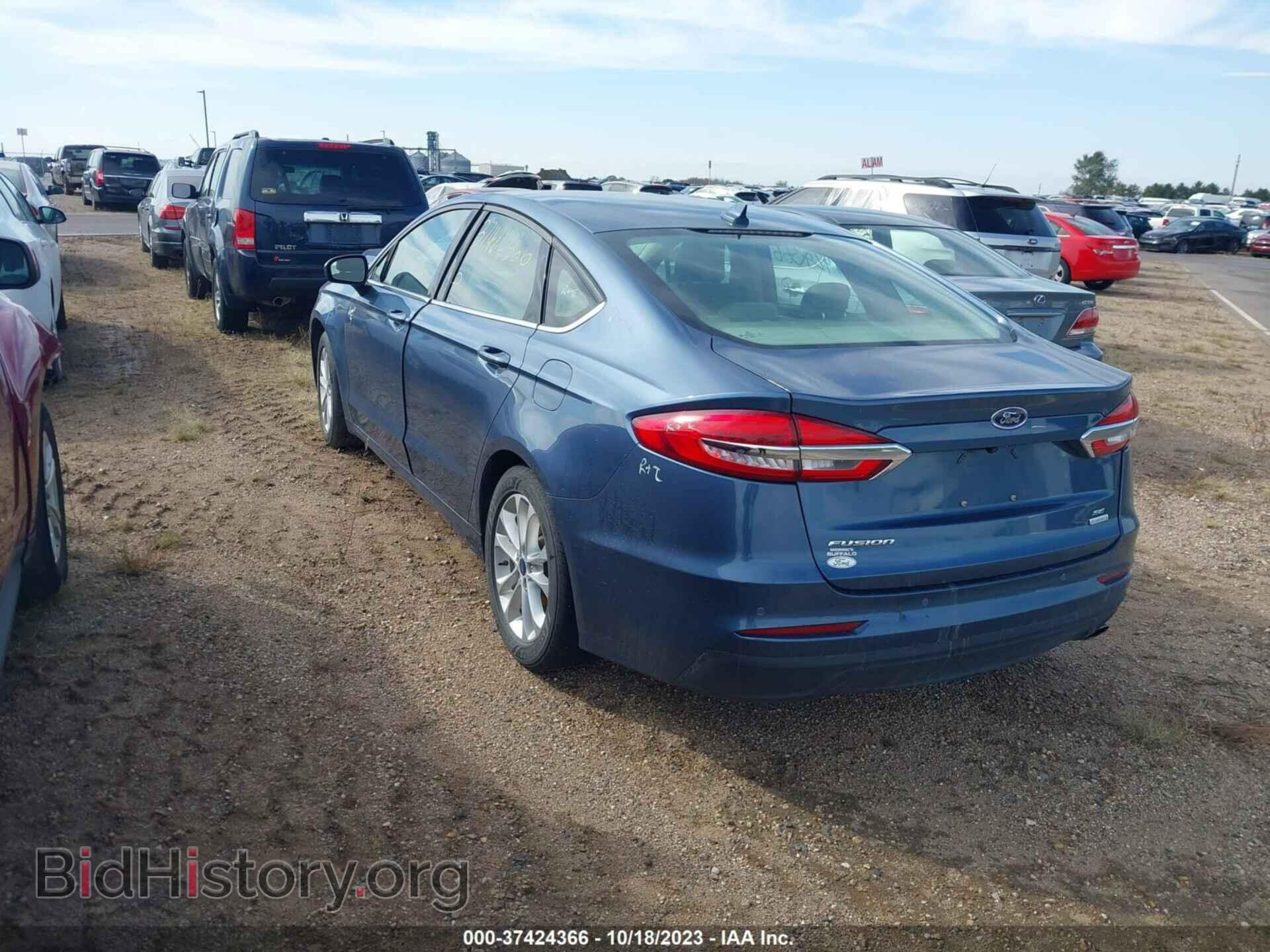 2019 FORD FUSION - VIN: 3FA6P0HD3KR199714 - Фото 3