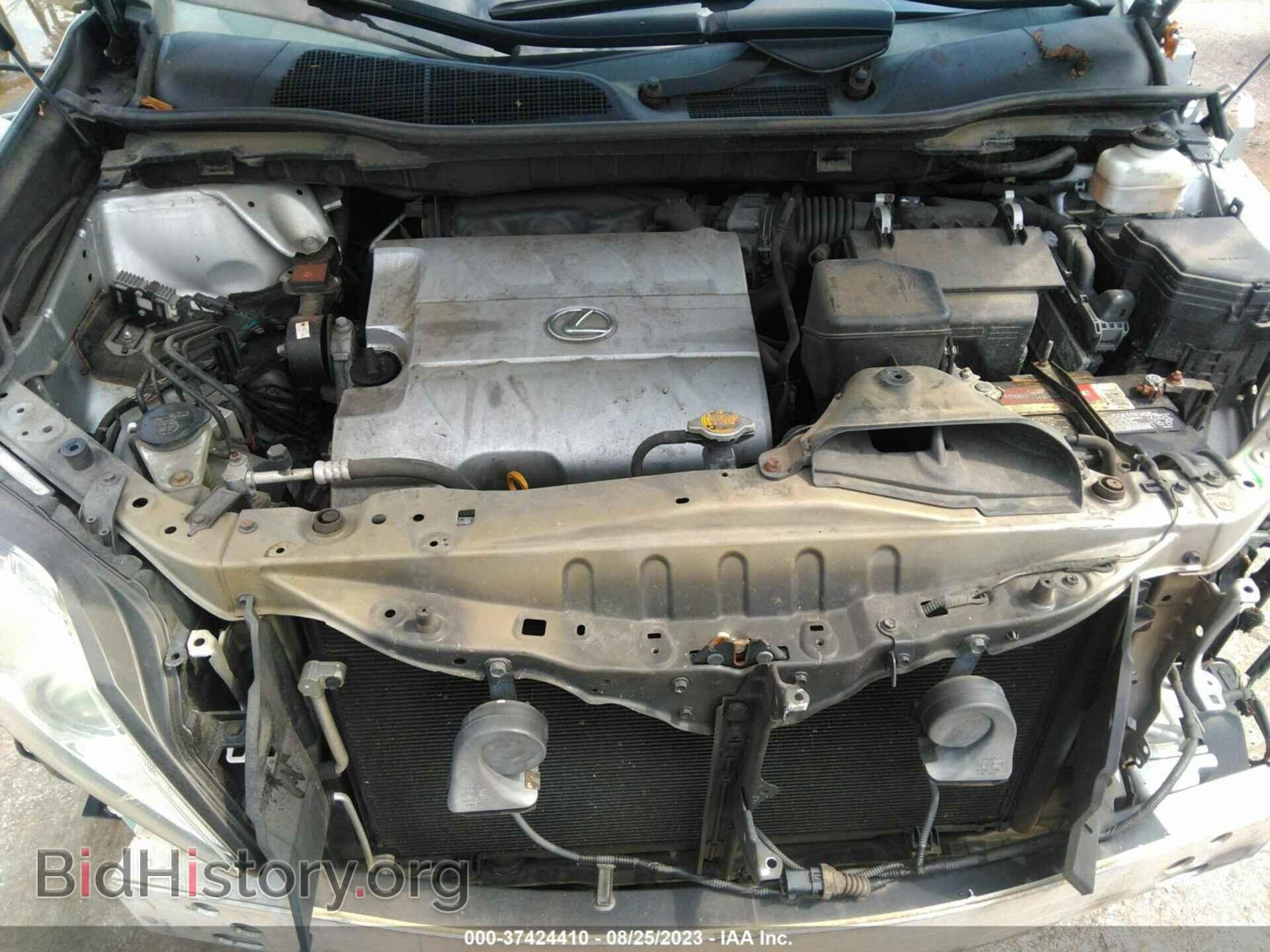 2012 LEXUS RX 350 - VIN: 2T2BK1BA6CC147007 - Фото 10