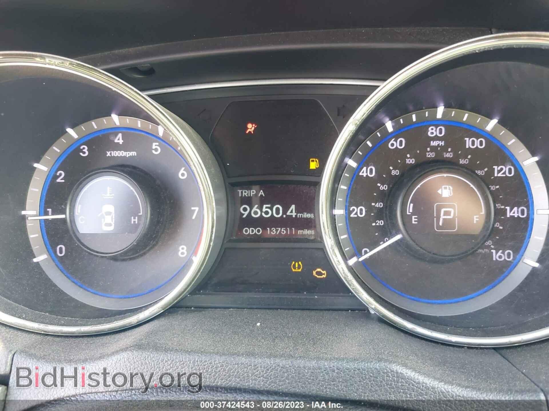 2012 HYUNDAI SONATA - VIN: 5NPEC4AB3CH434652 - Фото 7