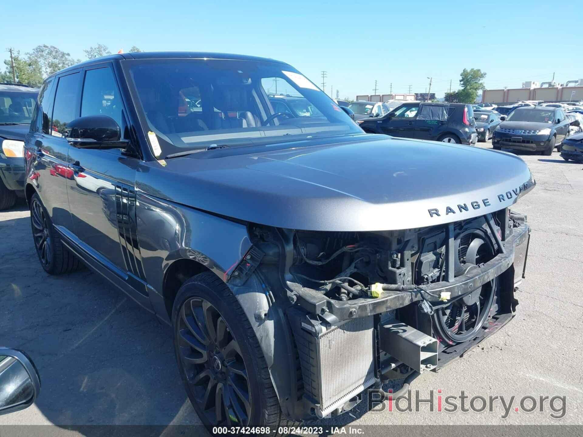 Photo SALGS2EF0GA258162 - LAND ROVER RANGE ROVER 2016