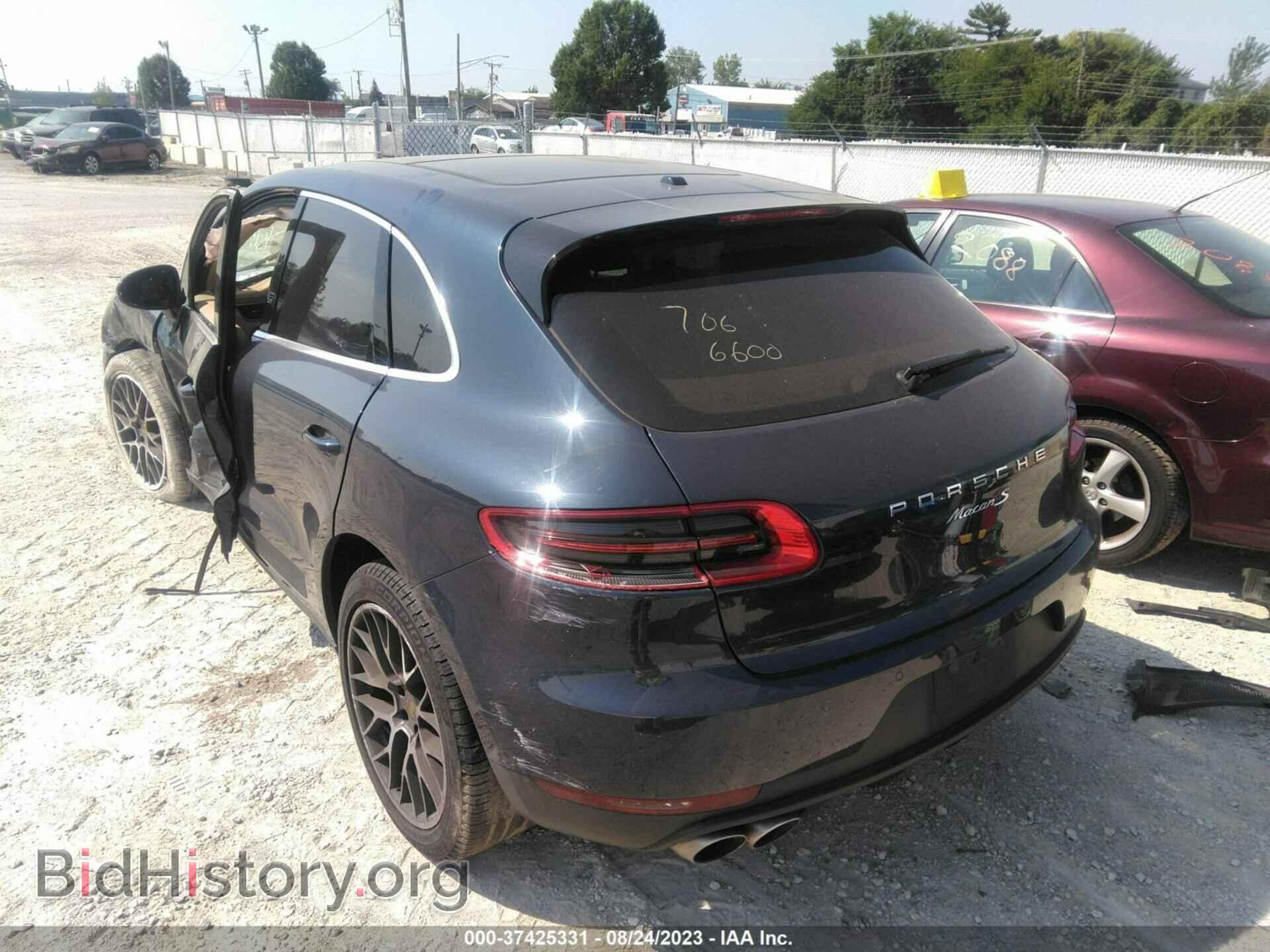 2016 PORSCHE MACAN - VIN: WP1AB2A53GLB48364 - Photo 3