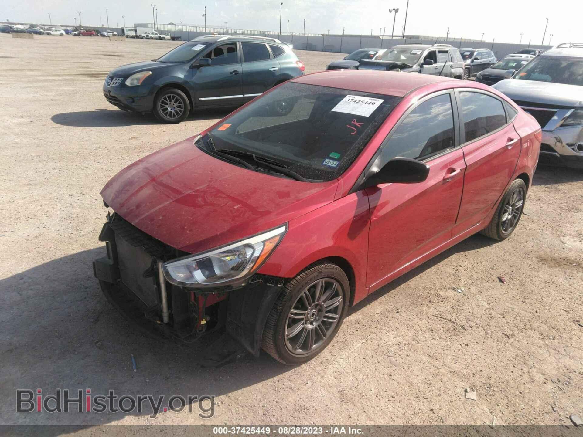 2016 HYUNDAI ACCENT - VIN: KMHCT4AE4GU065308 - Фото 2