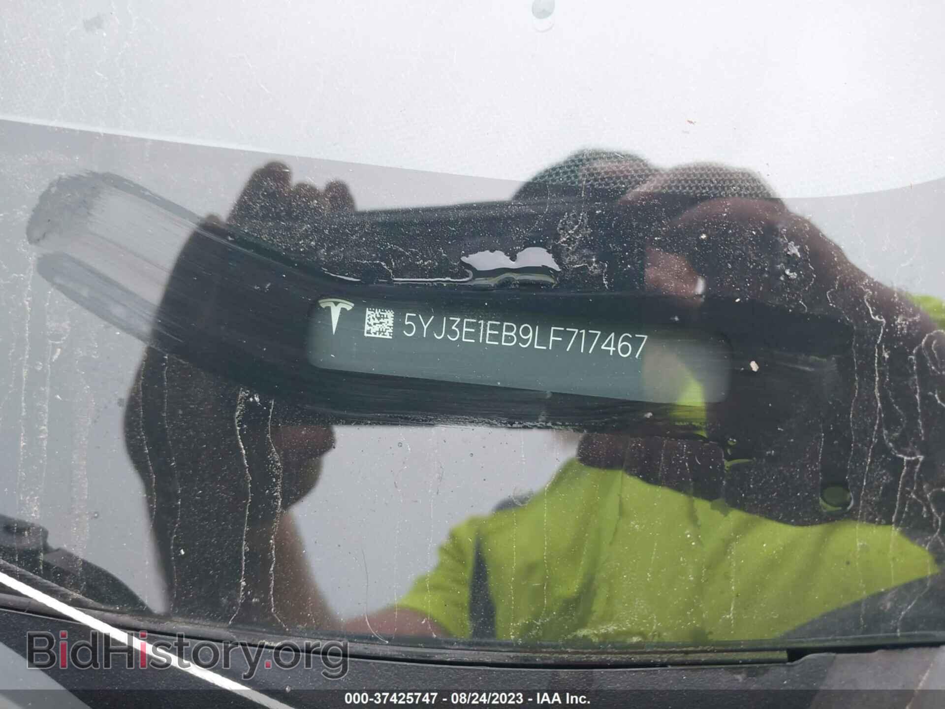 2020 TESLA MODEL 3 - VIN: 5YJ3E1EB9LF717467 - Фото 9