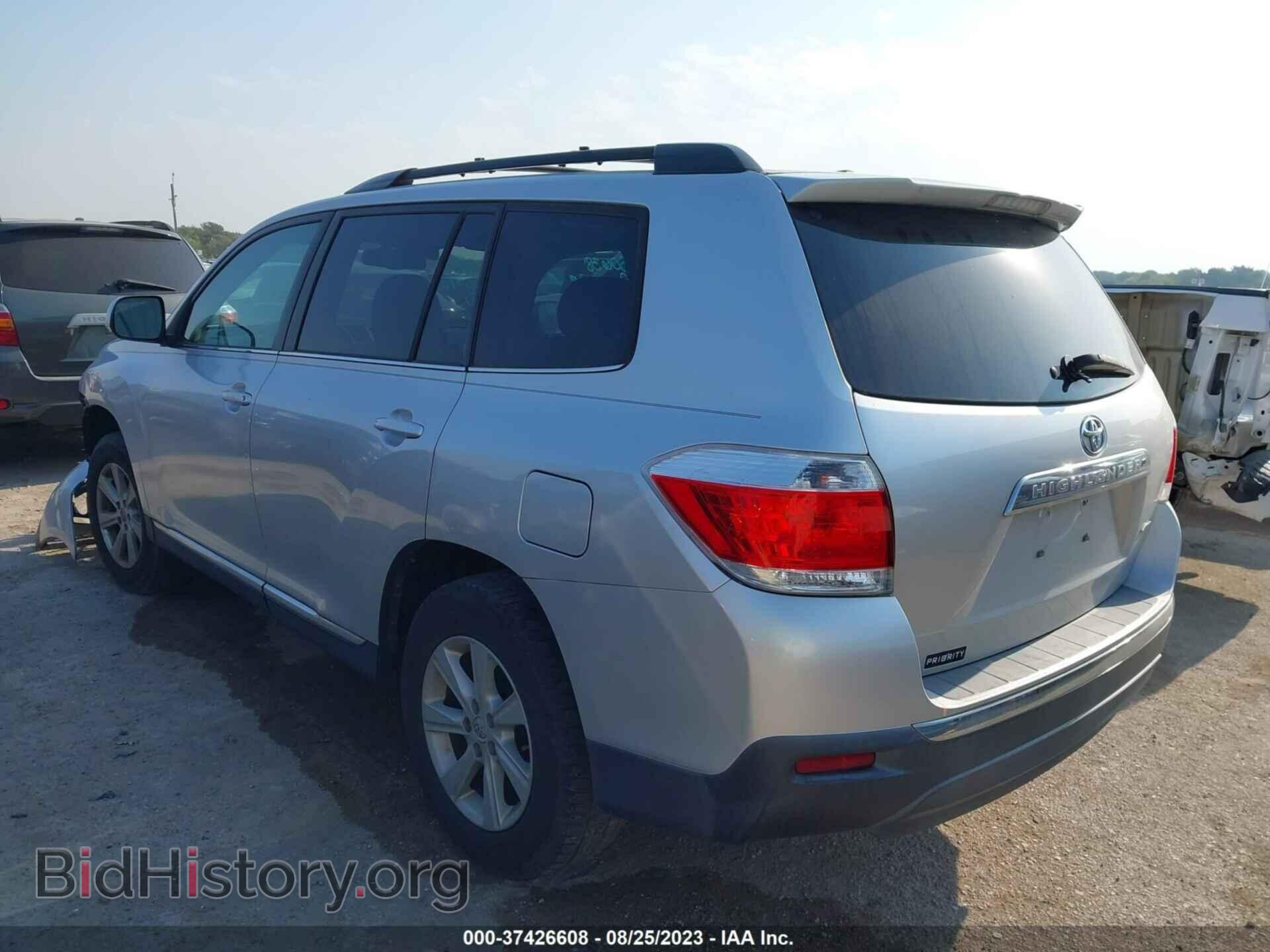2011 TOYOTA HIGHLANDER - VIN: 5TDBK3EH6BS066944 - Фото 3