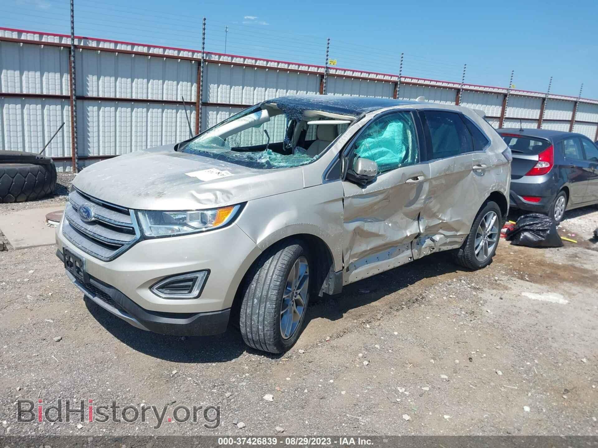 2018 FORD EDGE - VIN: 2FMPK4K80JBB15163 - Фото 2