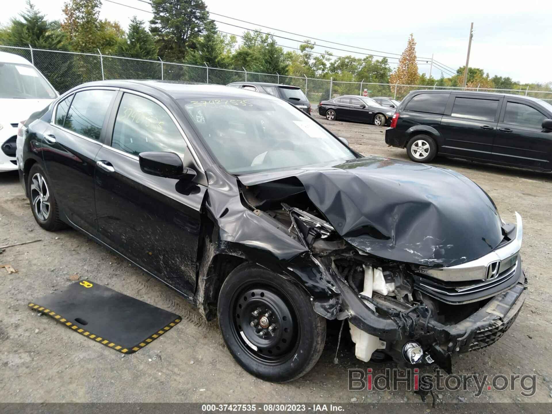 Photo 1HGCR2F39GA015246 - HONDA ACCORD SEDAN 2016