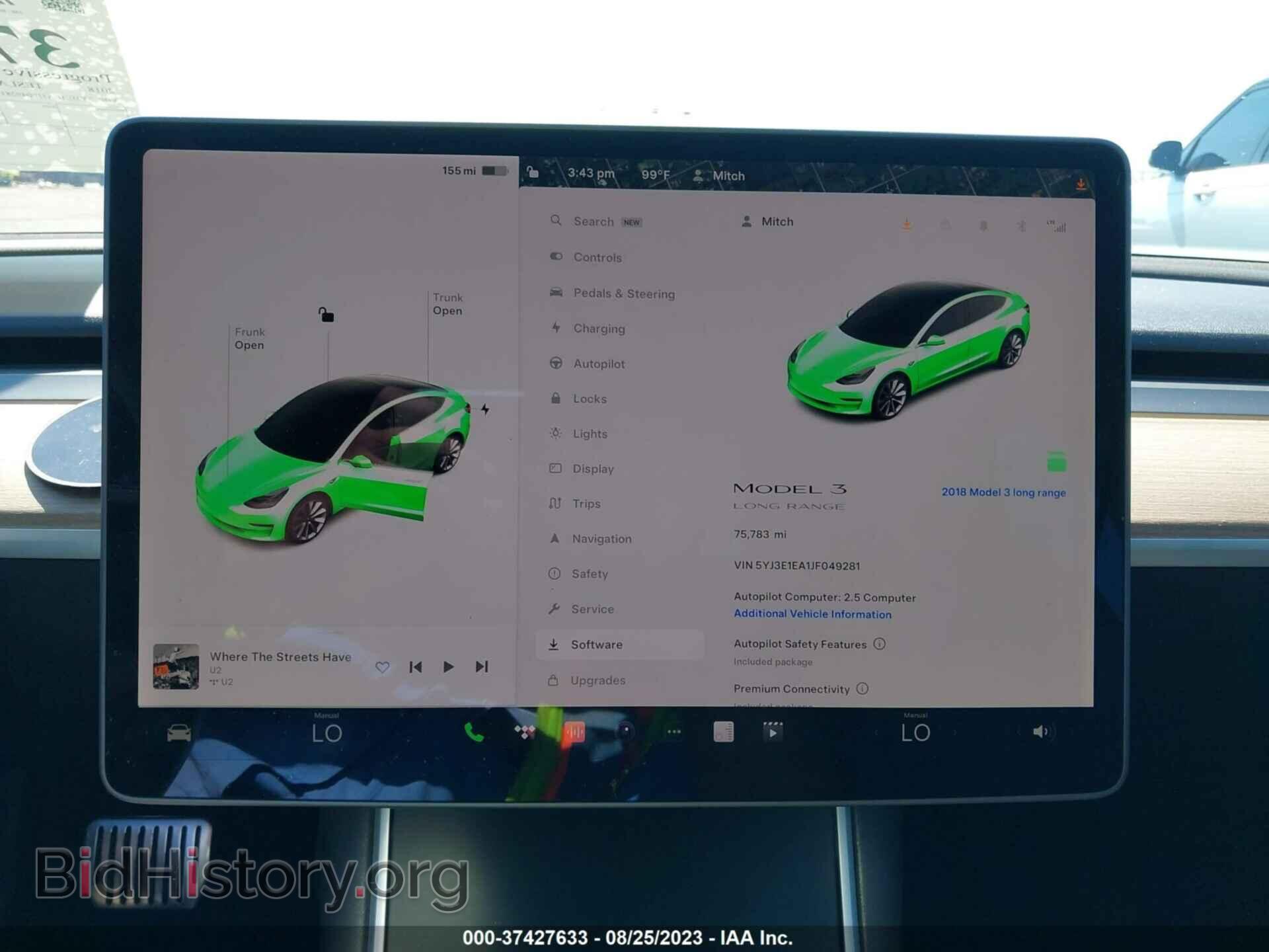 2018 TESLA MODEL 3 - VIN: 5YJ3E1EA1JF049281 - Photo 17