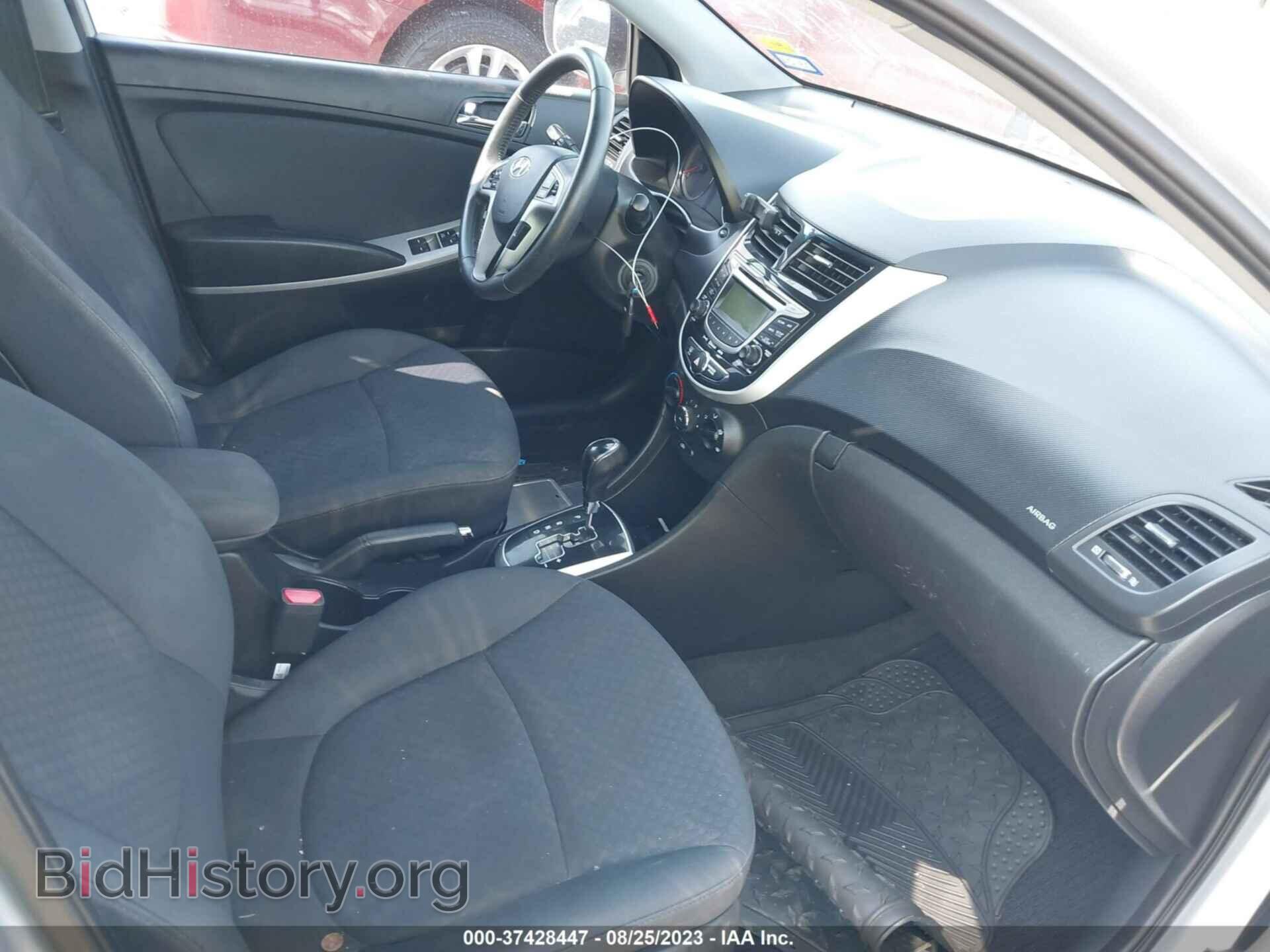 2013 HYUNDAI ACCENT - VIN: KMHCU5AEXDU086789 - Фото 5